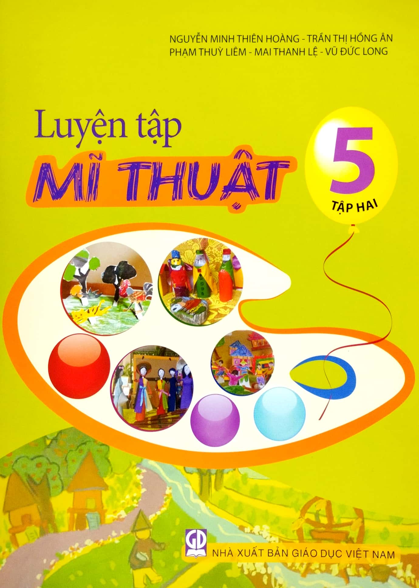 bộ luyện tập mĩ thuật 5 - tập 2 (2023)