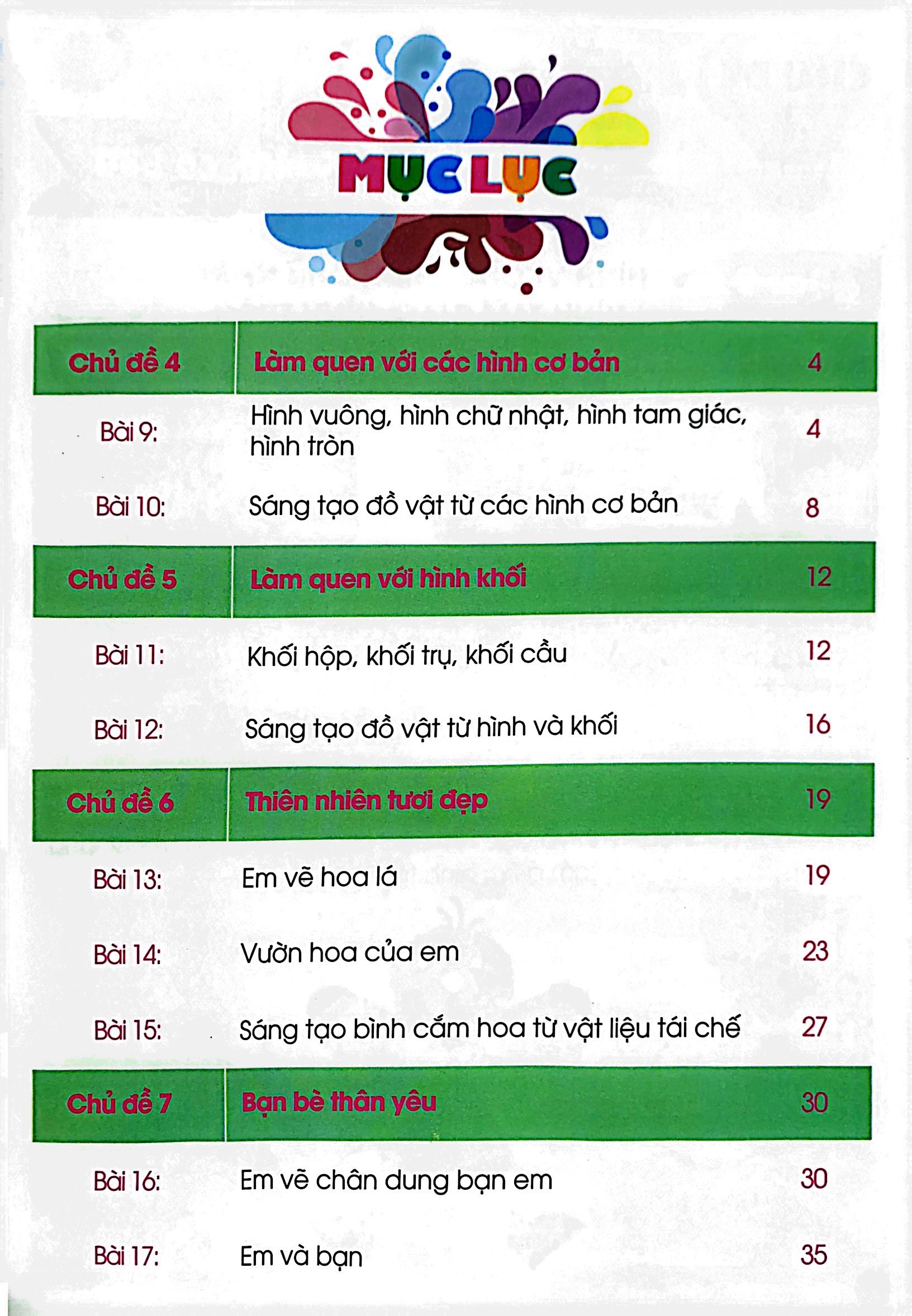 bộ luyện tập mĩ thuật (biên soạn theo chương trình giáo dục phổ thông mới) lớp 1 - tập 2