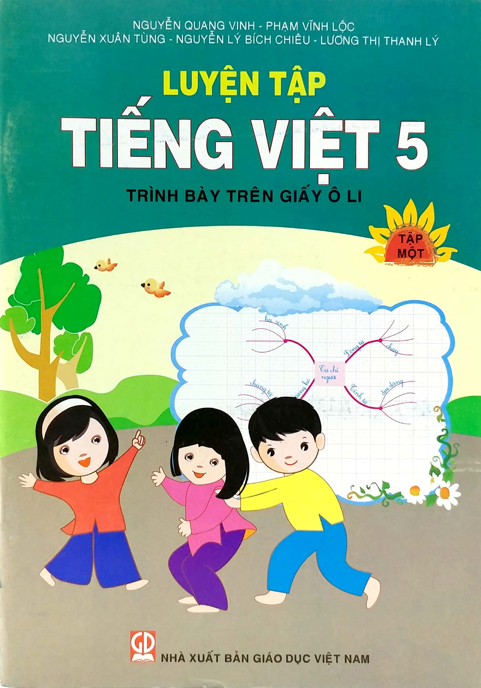 bộ luyện tập tiếng việt 5 - tập 1 (trình bày trên giấy ô li) - tái bản 2020