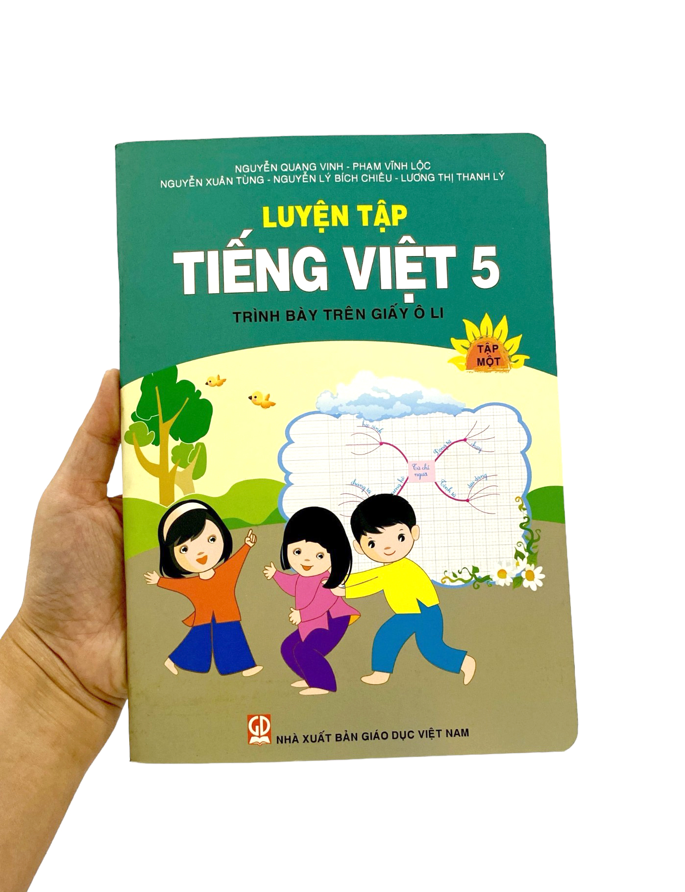 bộ luyện tập tiếng việt 5 - tập 1 (trình bày trên giấy ô li) - tái bản 2020