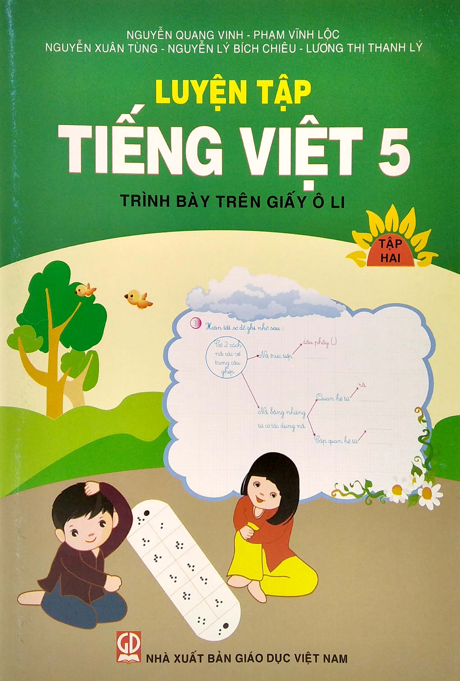 bộ luyện tập tiếng việt 5 - tập 2 (trình bày trên giấy ôli)