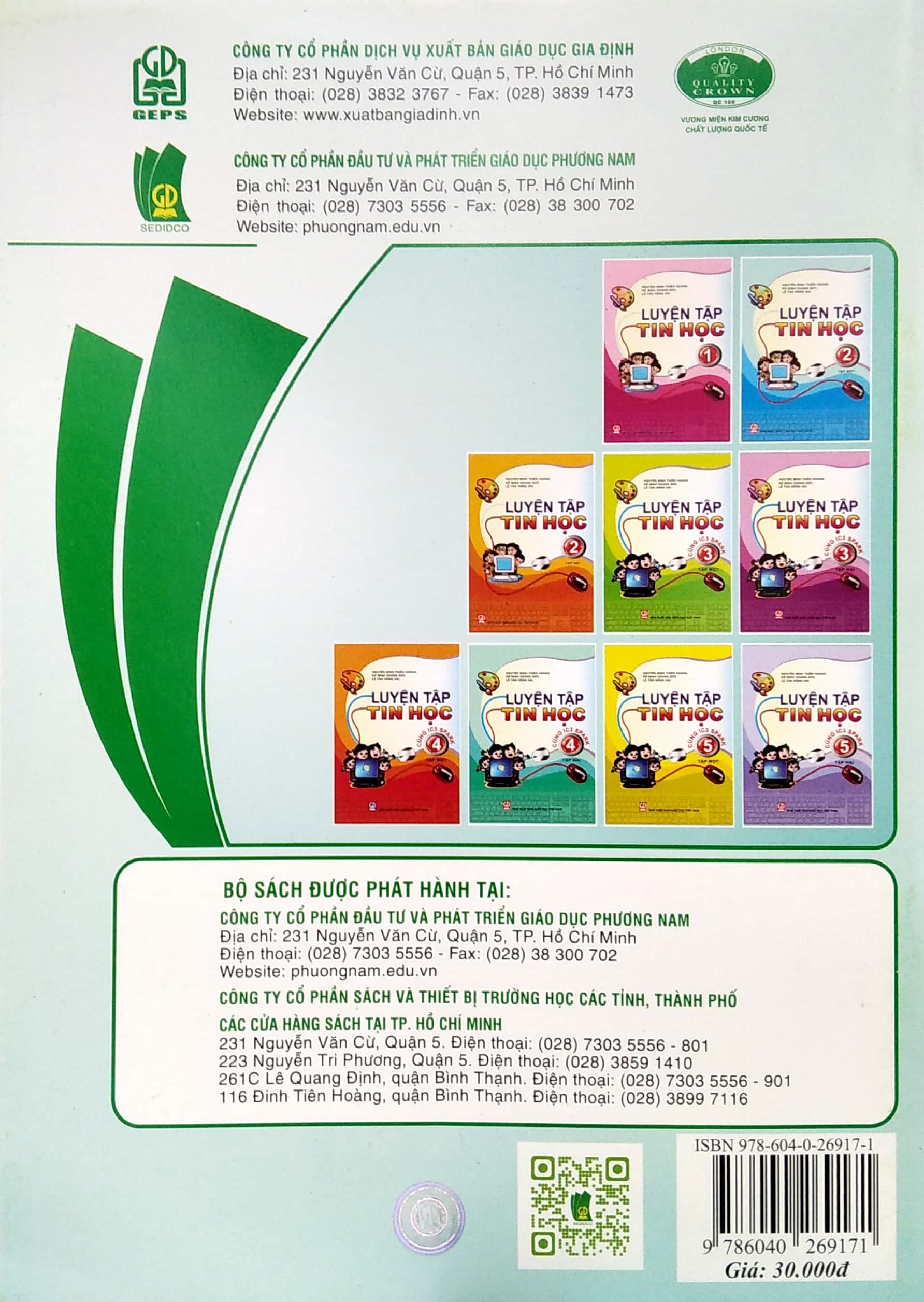 bộ luyện tập tin học 3 - tập 1 (cùng ic3 spark) (2021)