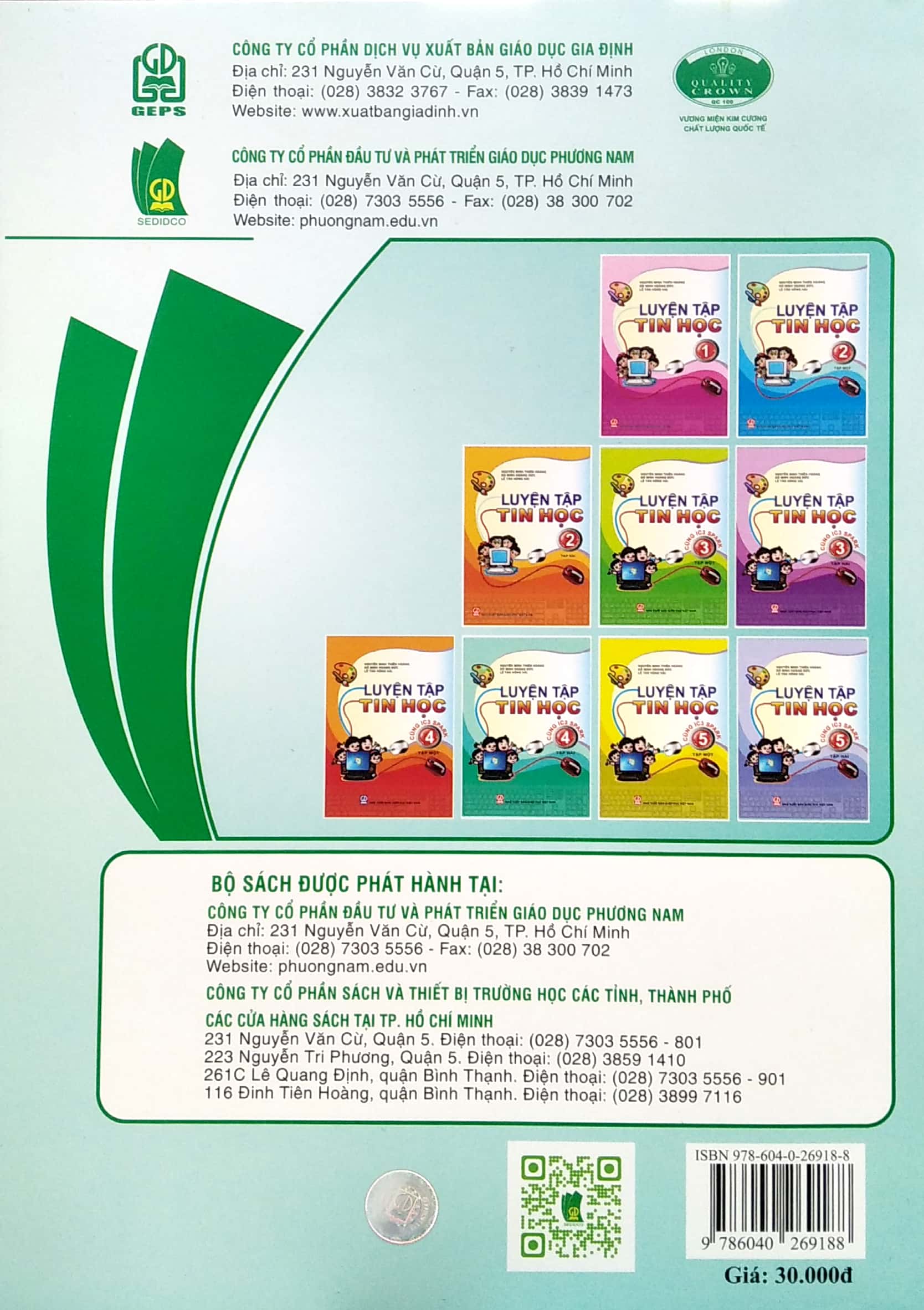 bộ luyện tập tin học 3 - tập 2 (cùng ic3 spark) (2021)