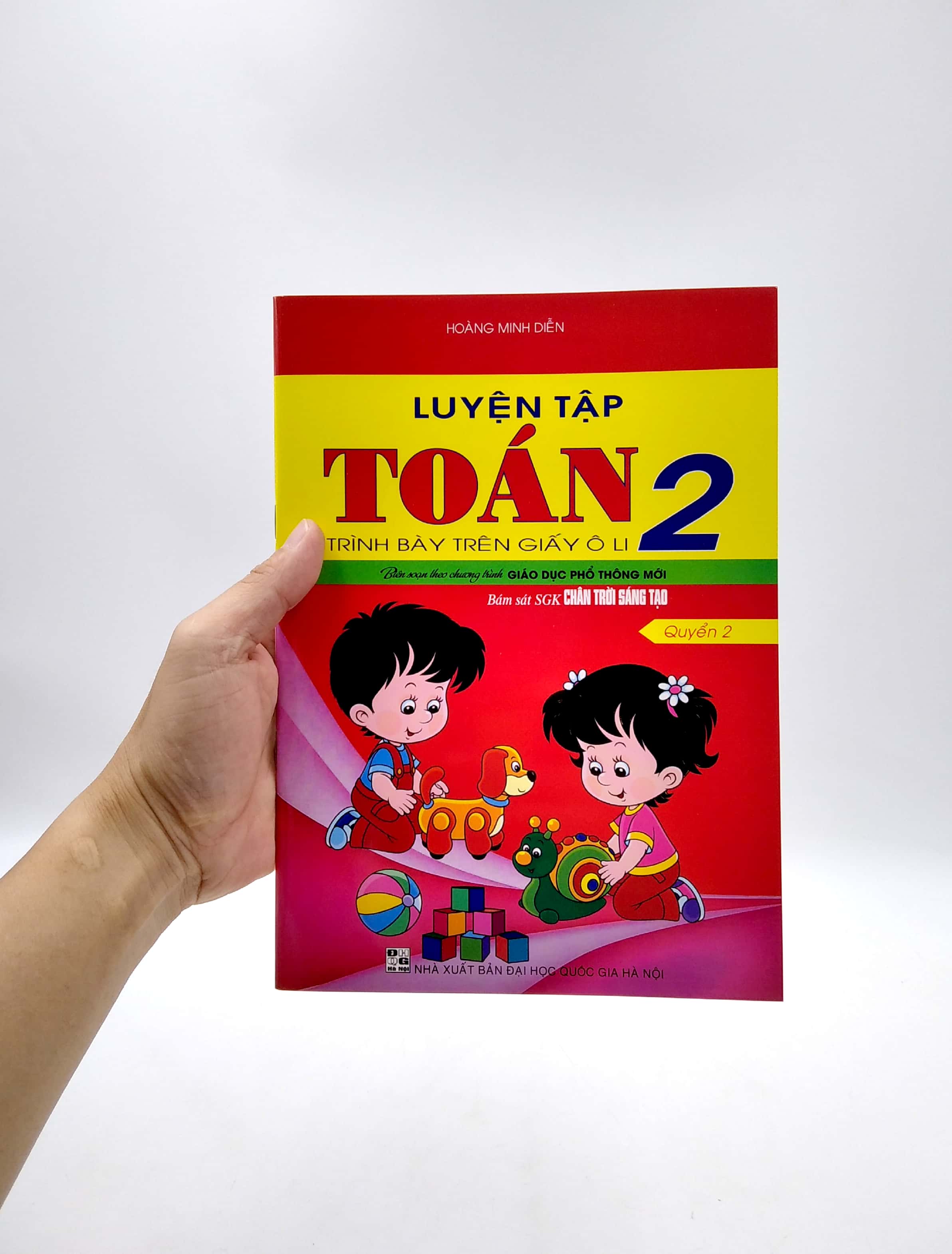 bộ luyện tập toán 2 - quyển 2 - trình bày trên giấy ô li (chân trời sáng tạo)