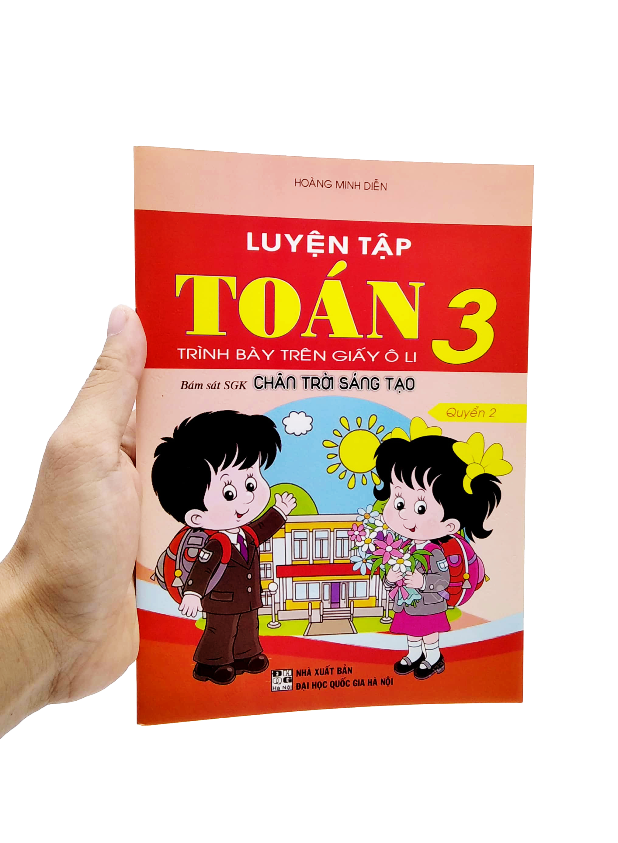 bộ luyện tập toán 3 - trình bày trên giấy ô li - quyển 2 (bám sát sgk chân trời sáng tạo)