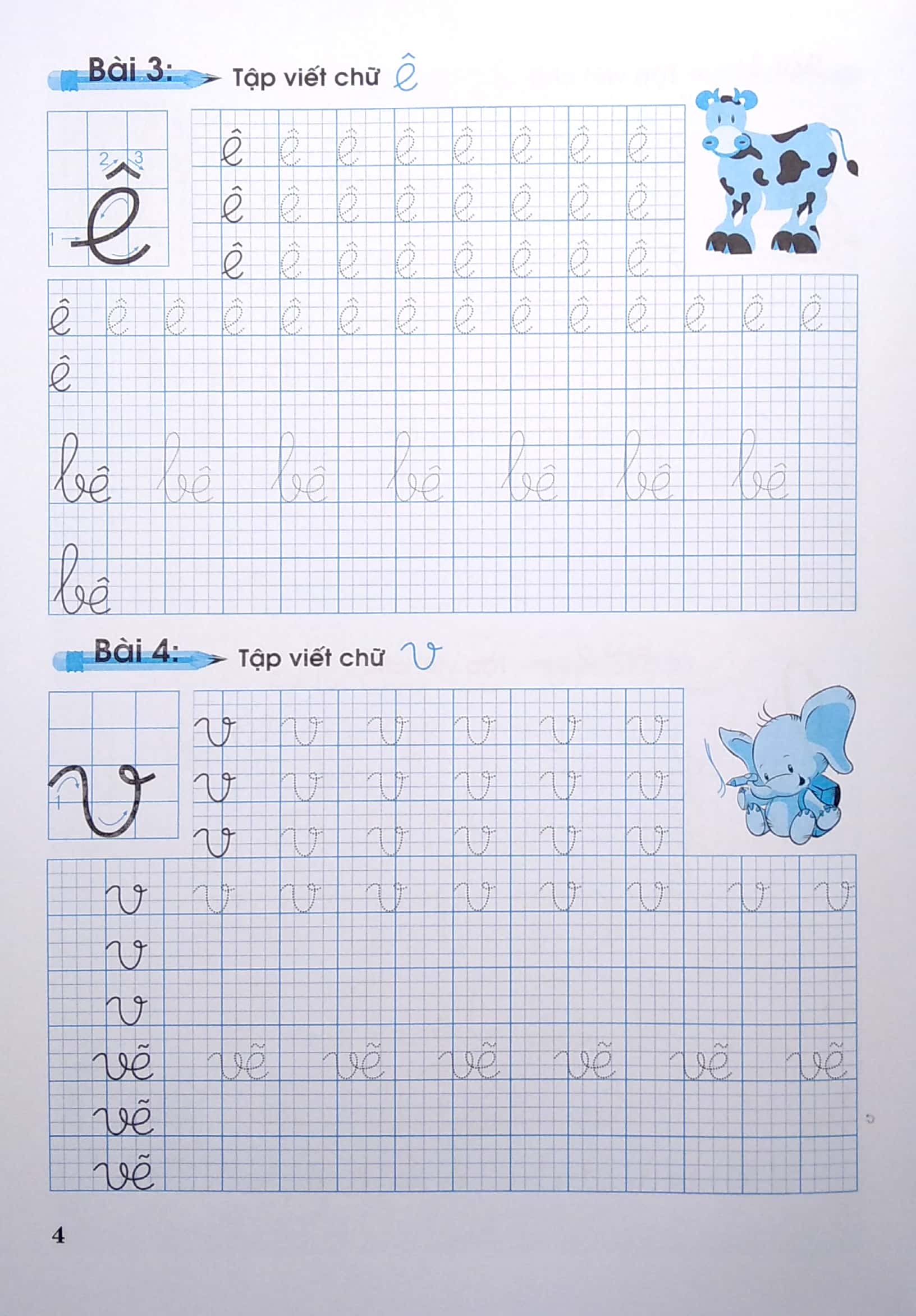 bộ luyện viết chữ đẹp lớp 1 - tập 1