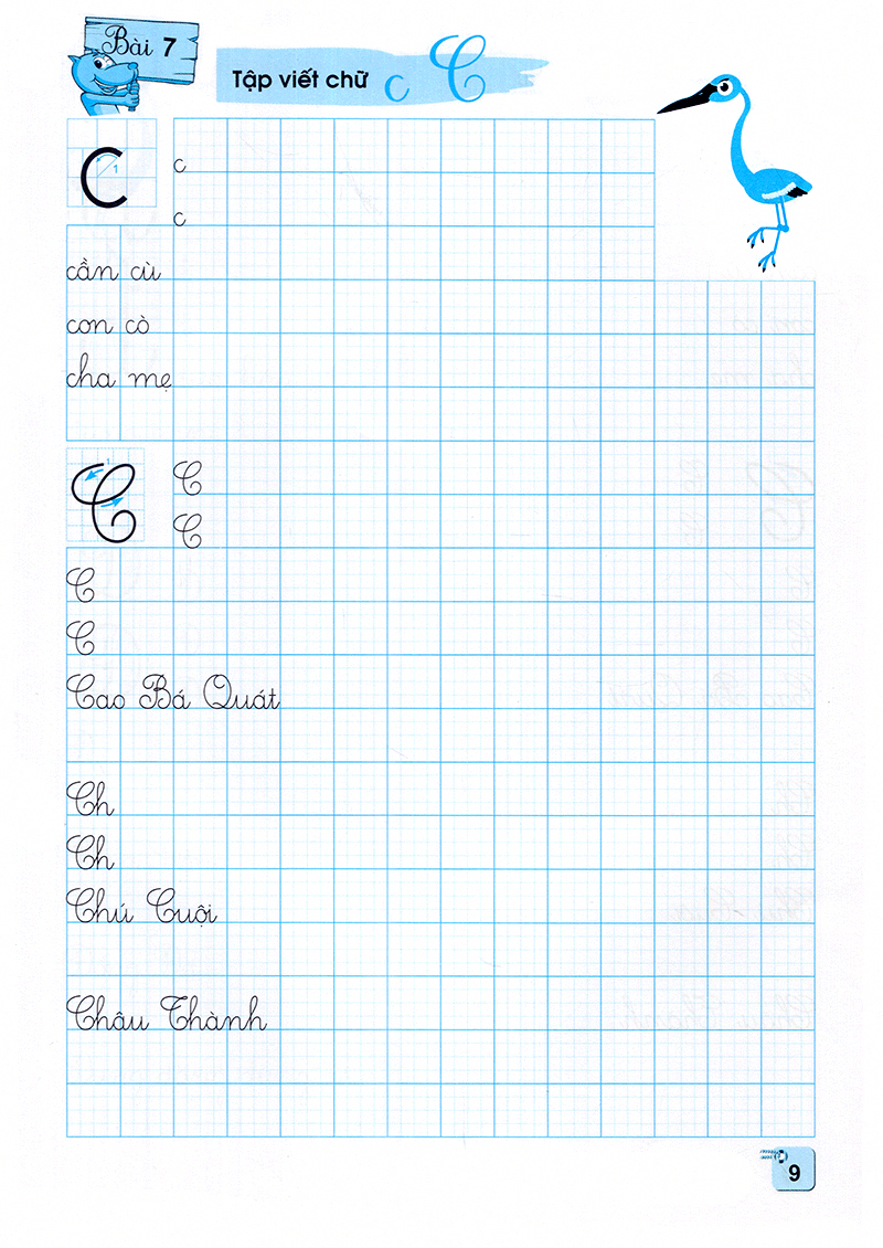 bộ luyện viết chữ đẹp lớp 3 - tập 1