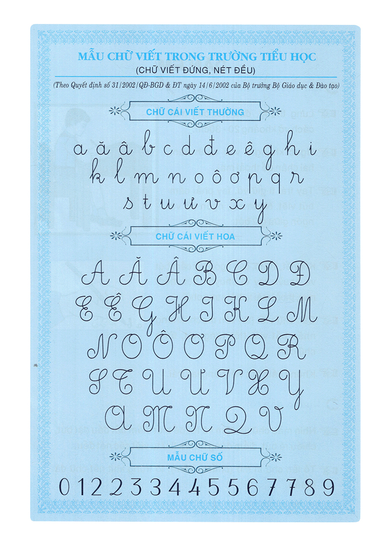 bộ luyện viết chữ đẹp lớp 3 - tập 1