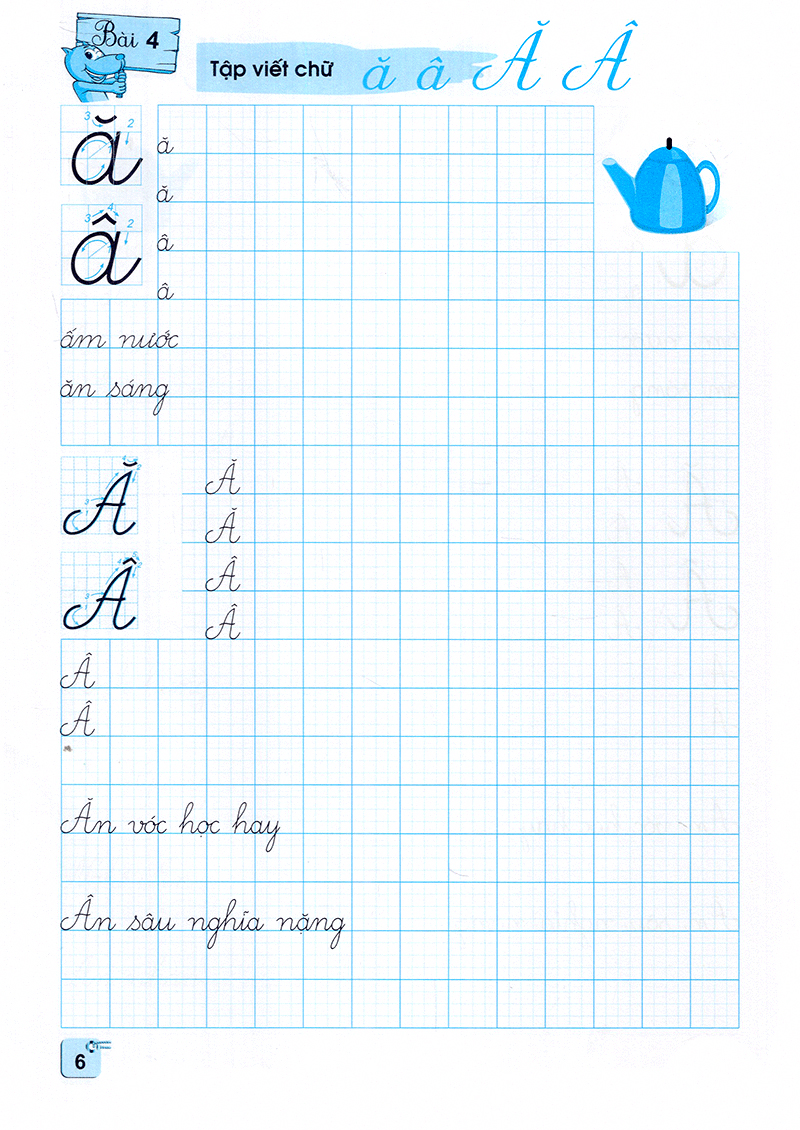 bộ luyện viết chữ đẹp lớp 3 - tập 1