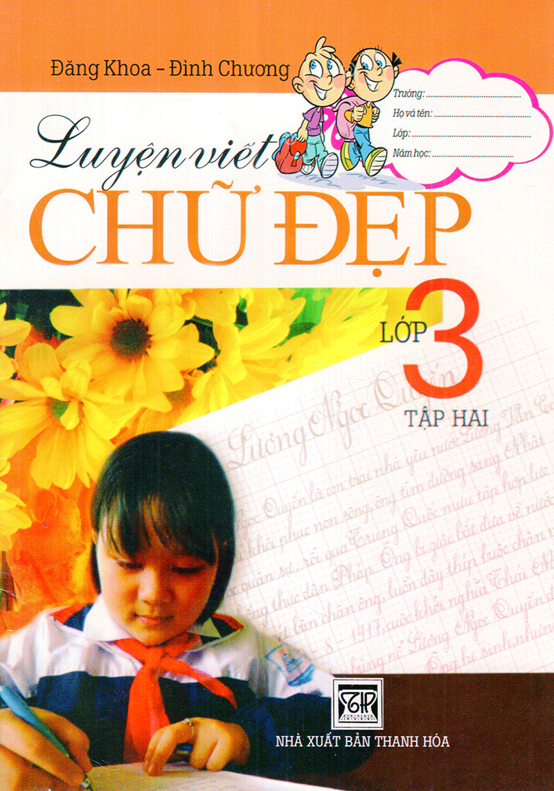 bộ luyện viết chữ đẹp lớp 3 - tập 2