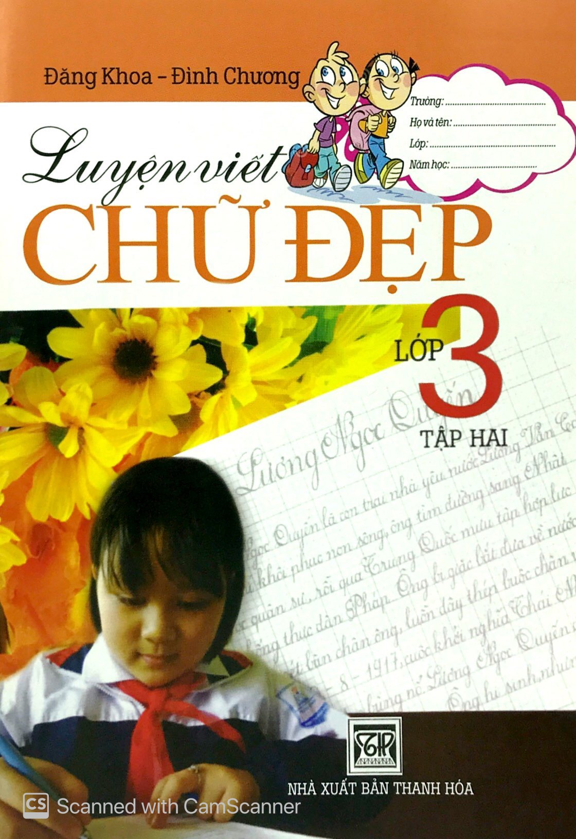 bộ luyện viết chữ đẹp lớp 3 - tập 2