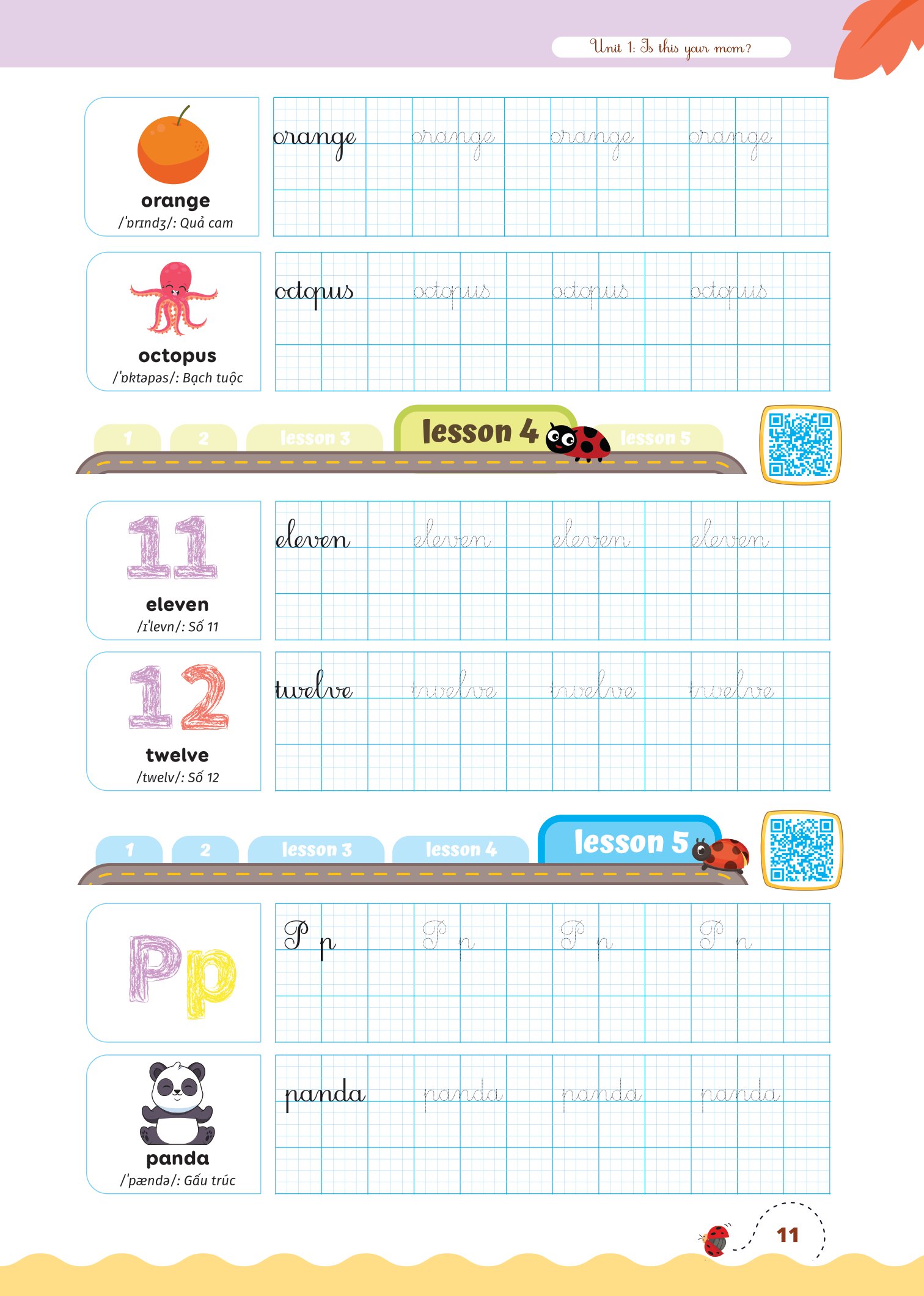 bộ luyện viết chữ đẹp từ vựng tiếng anh family and friends - national edition 2