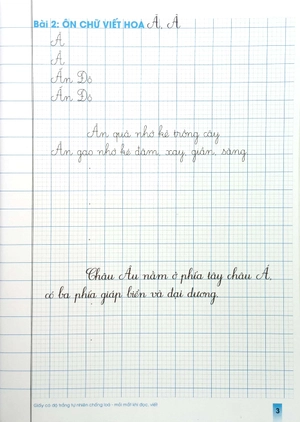 bộ luyện viết chữ lớp 3 - tập 1 (dùng chung cho các bộ sgk hiện hành)