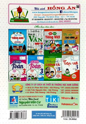 bộ luyện viết chữ lớp 3 - tập 2 (dùng chung cho các bộ sgk hiện hành)