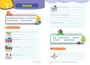 bộ luyện viết chữ nhớ từ vựng - english writing smart start lớp 5 - tập 1