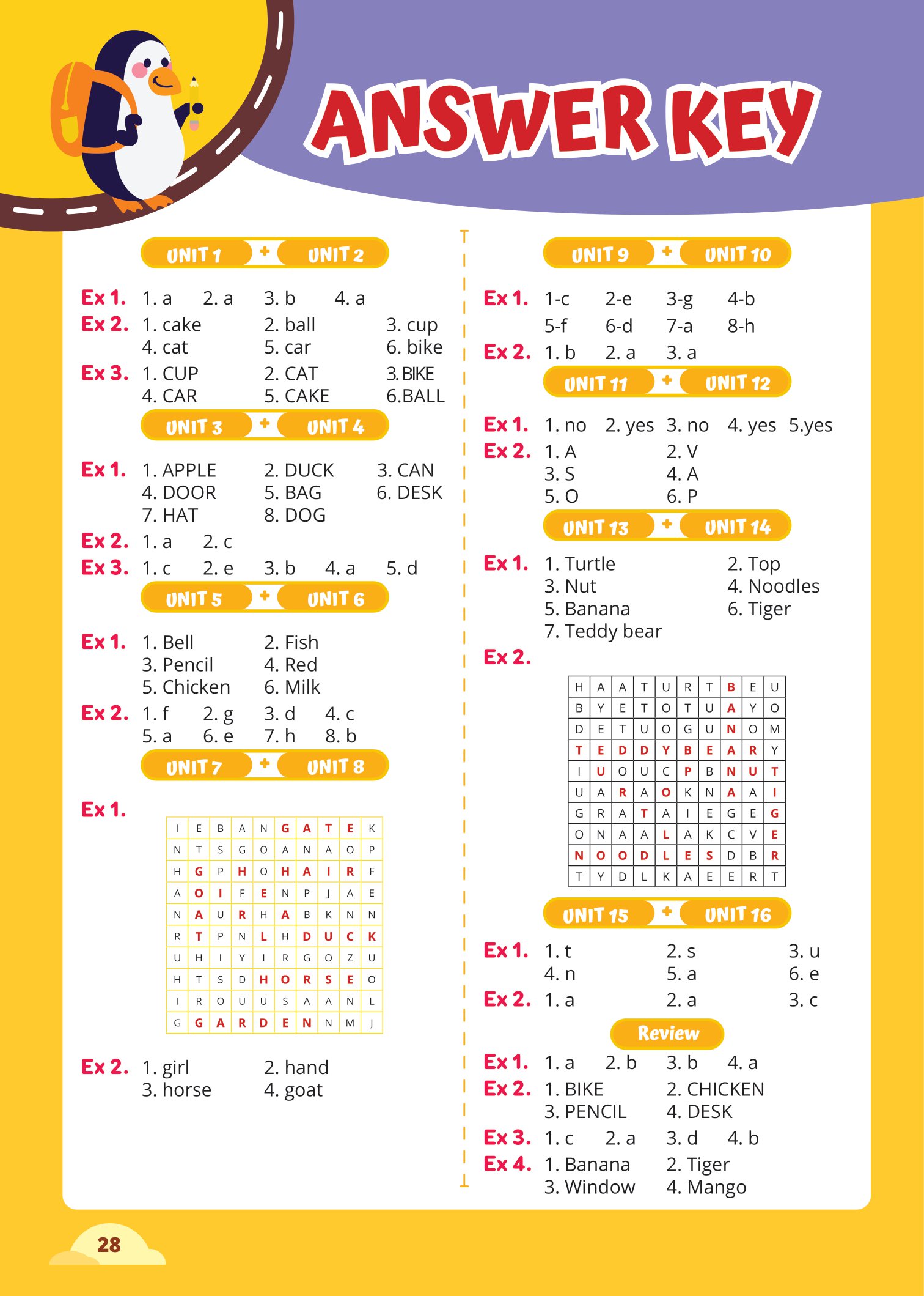 bộ luyện viết chữ từ vựng tiếng anh theo chương trình sách giáo khoa 1 (global)