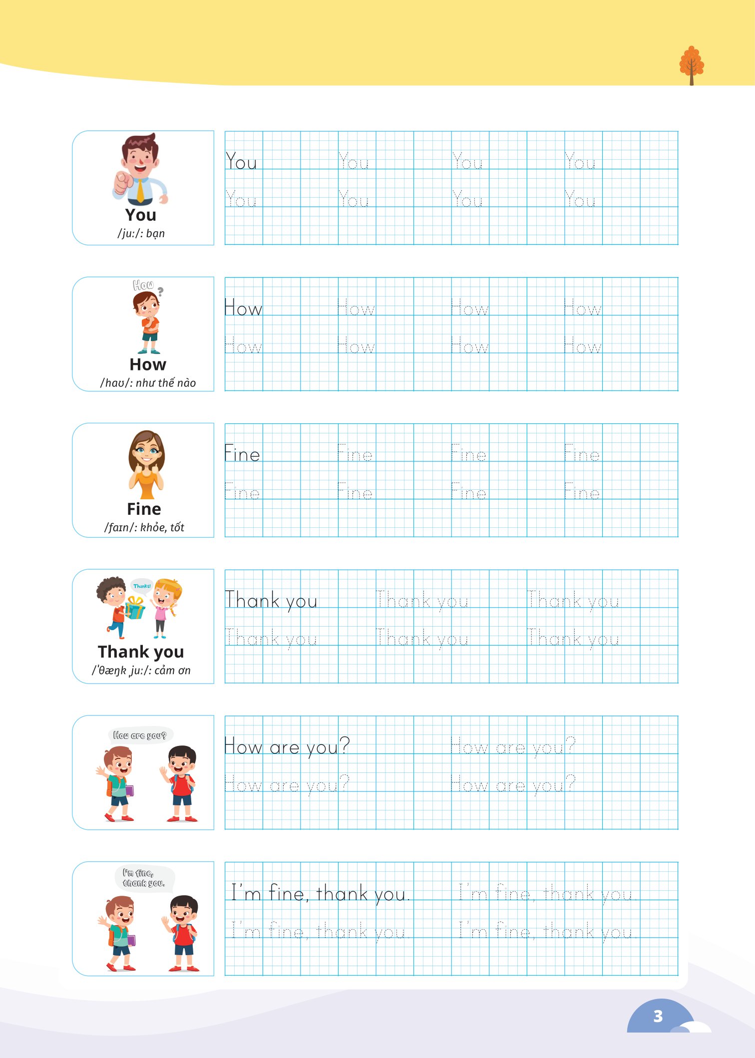 bộ luyện viết chữ từ vựng tiếng anh theo chương trình sách giáo khoa 3 (global)