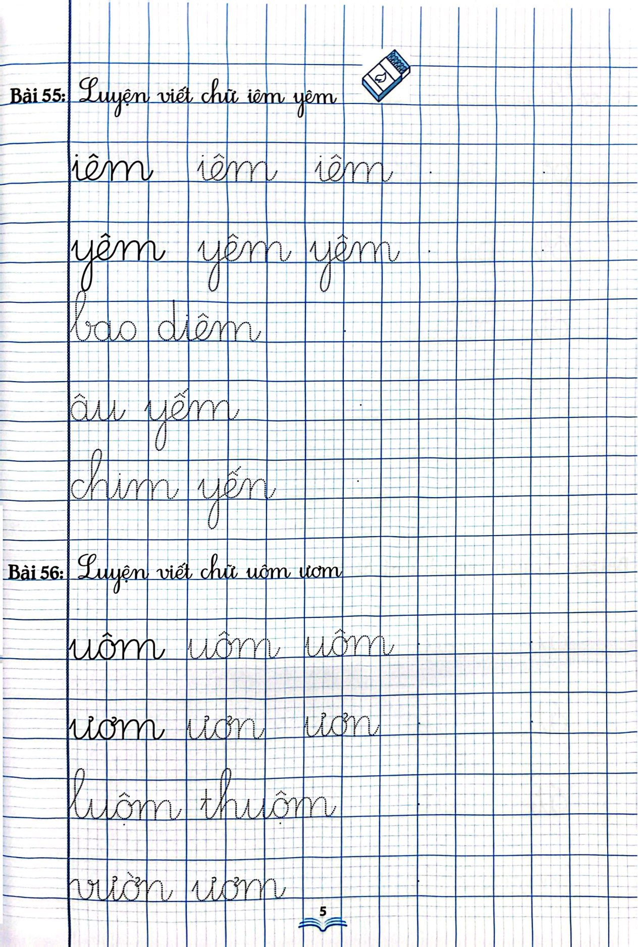 bộ luyện viết đúng, viết đẹp 1 - tập 2