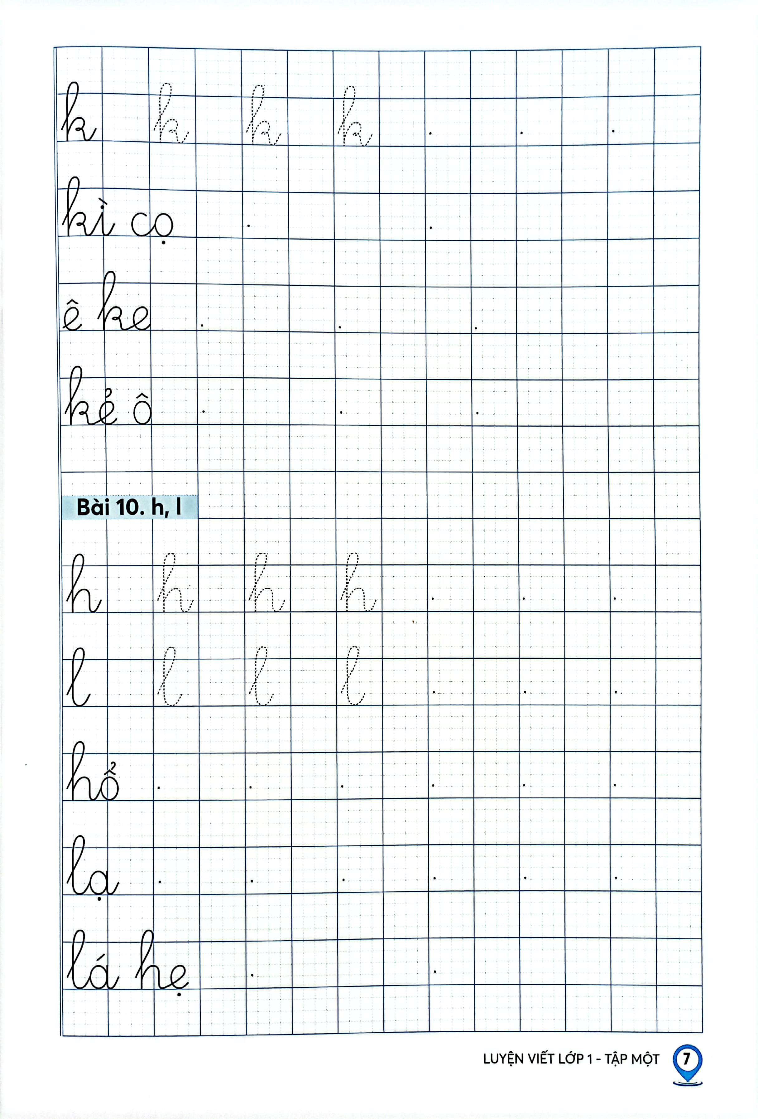 Bo
						
										
										Luyen Viet Lop 1 - Tap 1 (Ket Noi Tri Thuc)