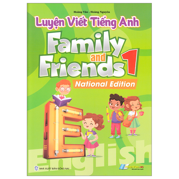 bộ luyện viết tiếng anh - family and friends 1 - national edition