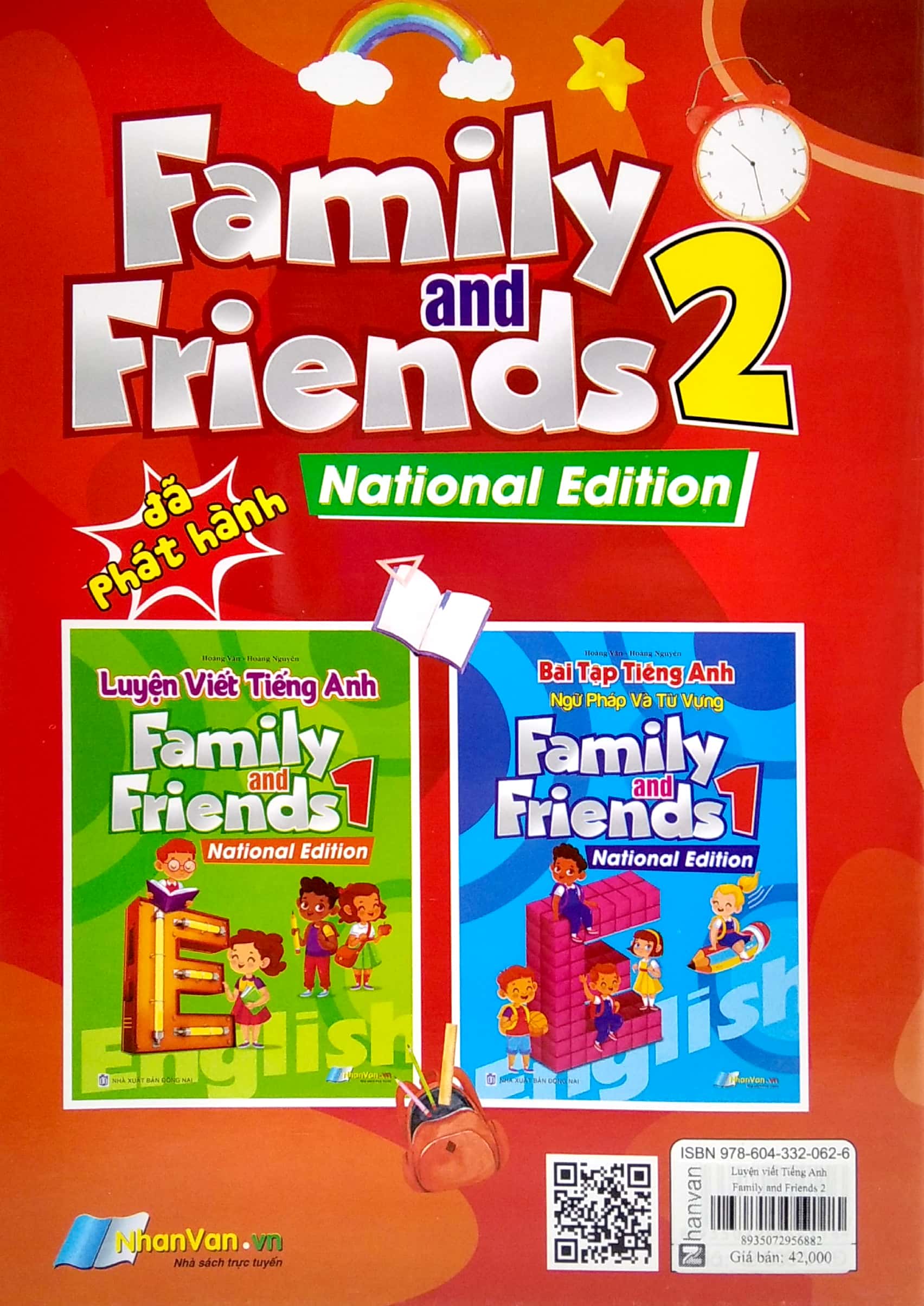 bộ luyện viết tiếng anh family and friends 2 - national edition