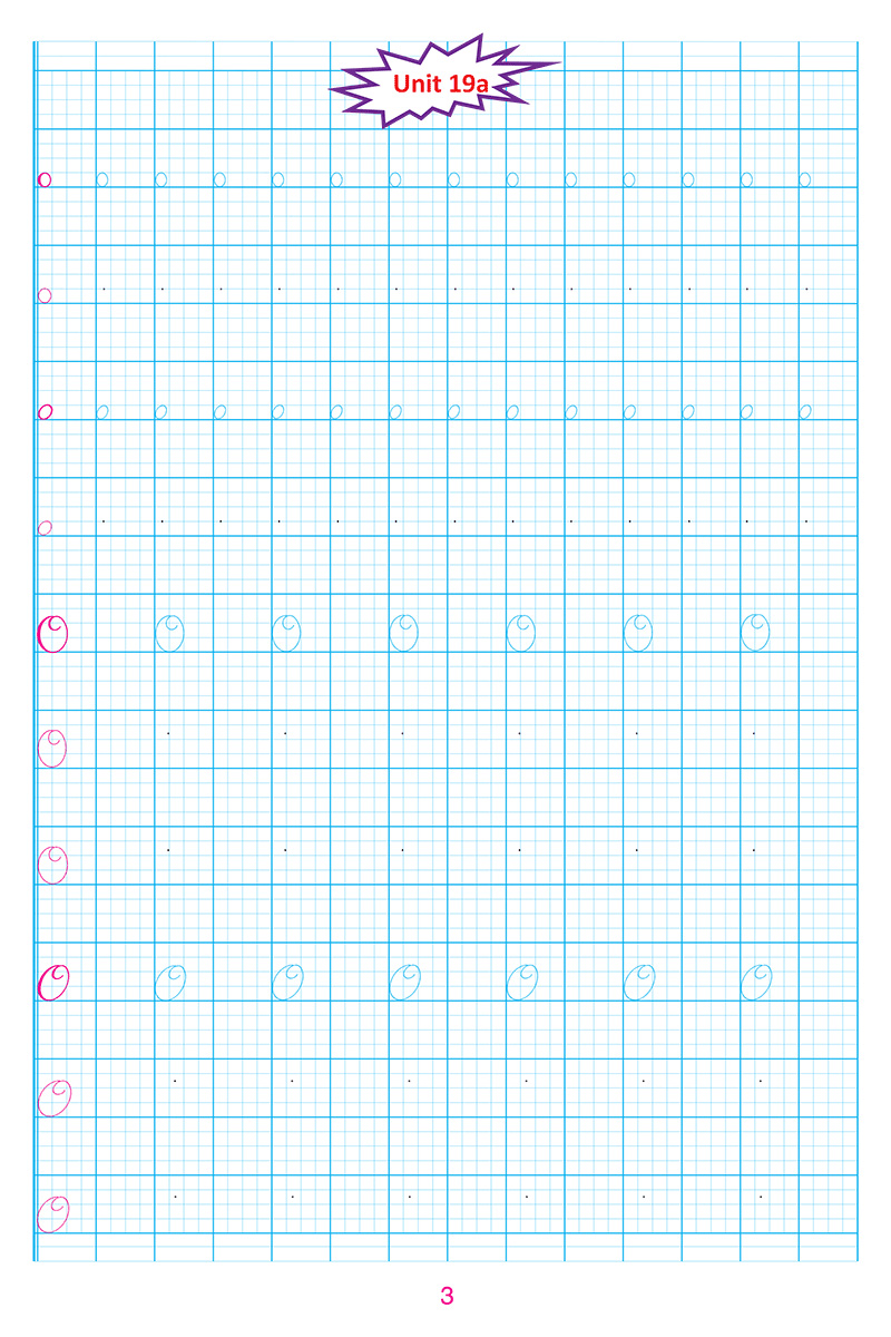 bộ luyện viết tiếng anh trình bày trên giấy ô li dành cho học sinh lớp 1 - tập 2