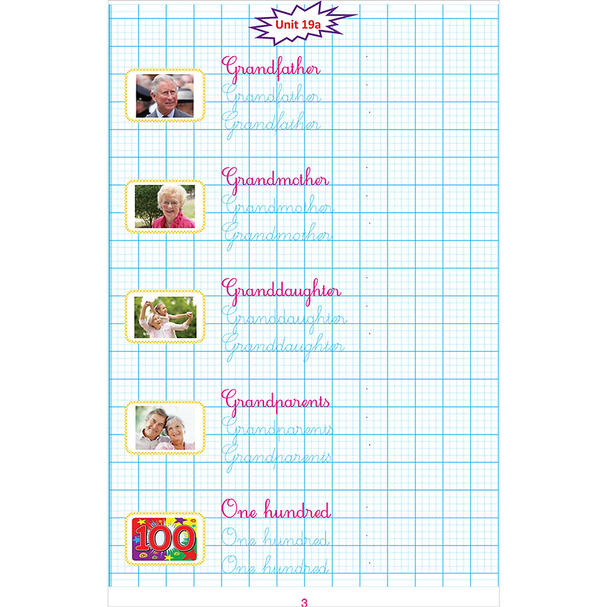 bộ luyện viết tiếng anh - trình bày trên giấy ô li - dành cho học sinh lớp 3 - tập 2