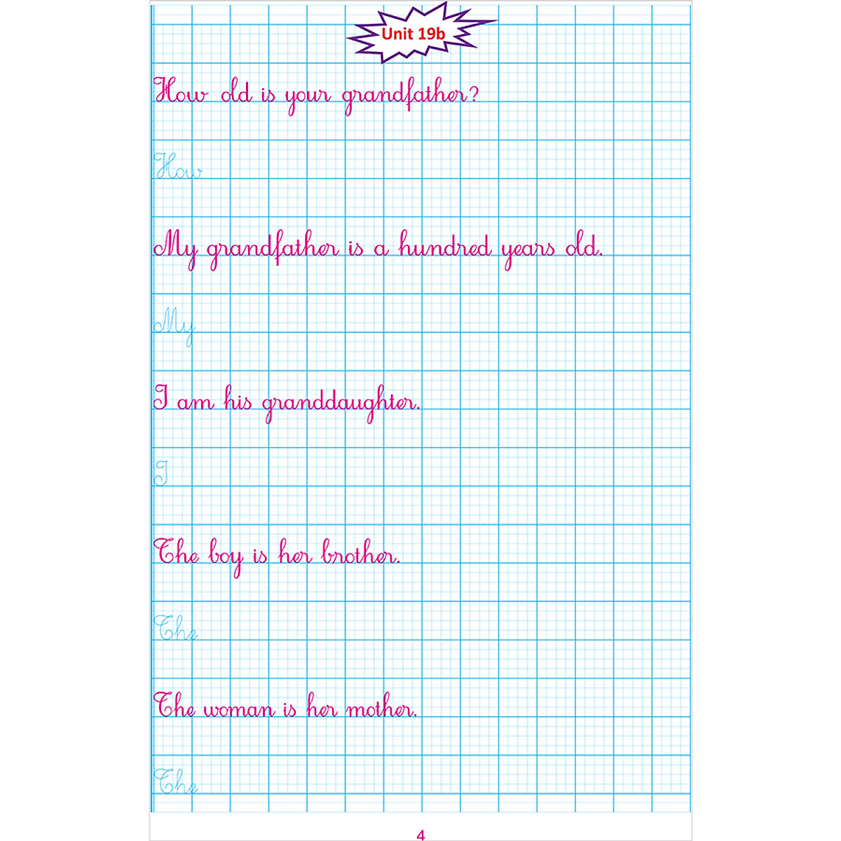 bộ luyện viết tiếng anh - trình bày trên giấy ô li - dành cho học sinh lớp 3 - tập 2