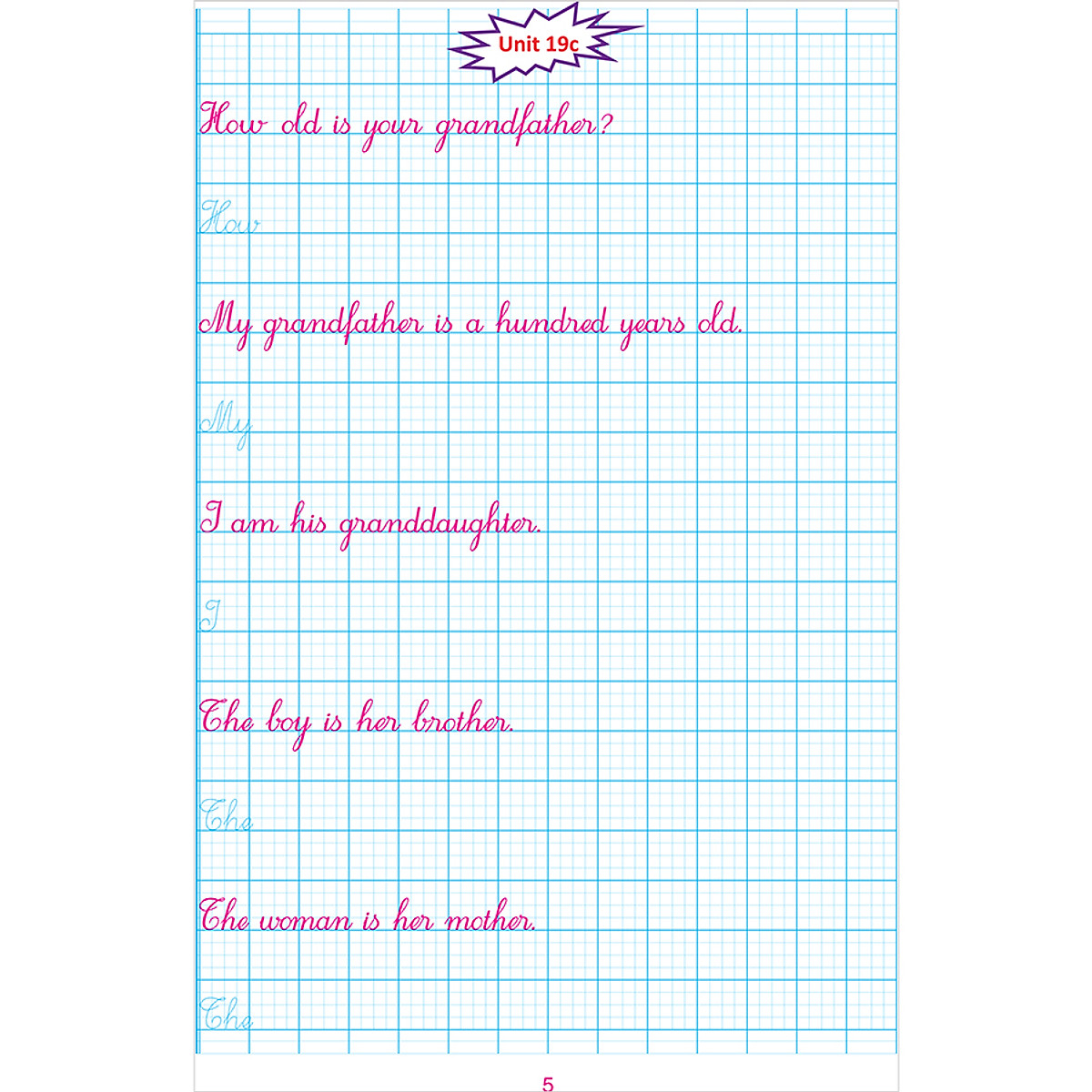 bộ luyện viết tiếng anh - trình bày trên giấy ô li - dành cho học sinh lớp 3 - tập 2