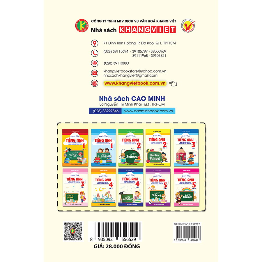 bộ luyện viết tiếng anh trình bày trên giấy ô li dành cho học sinh lớp 4 tập 2