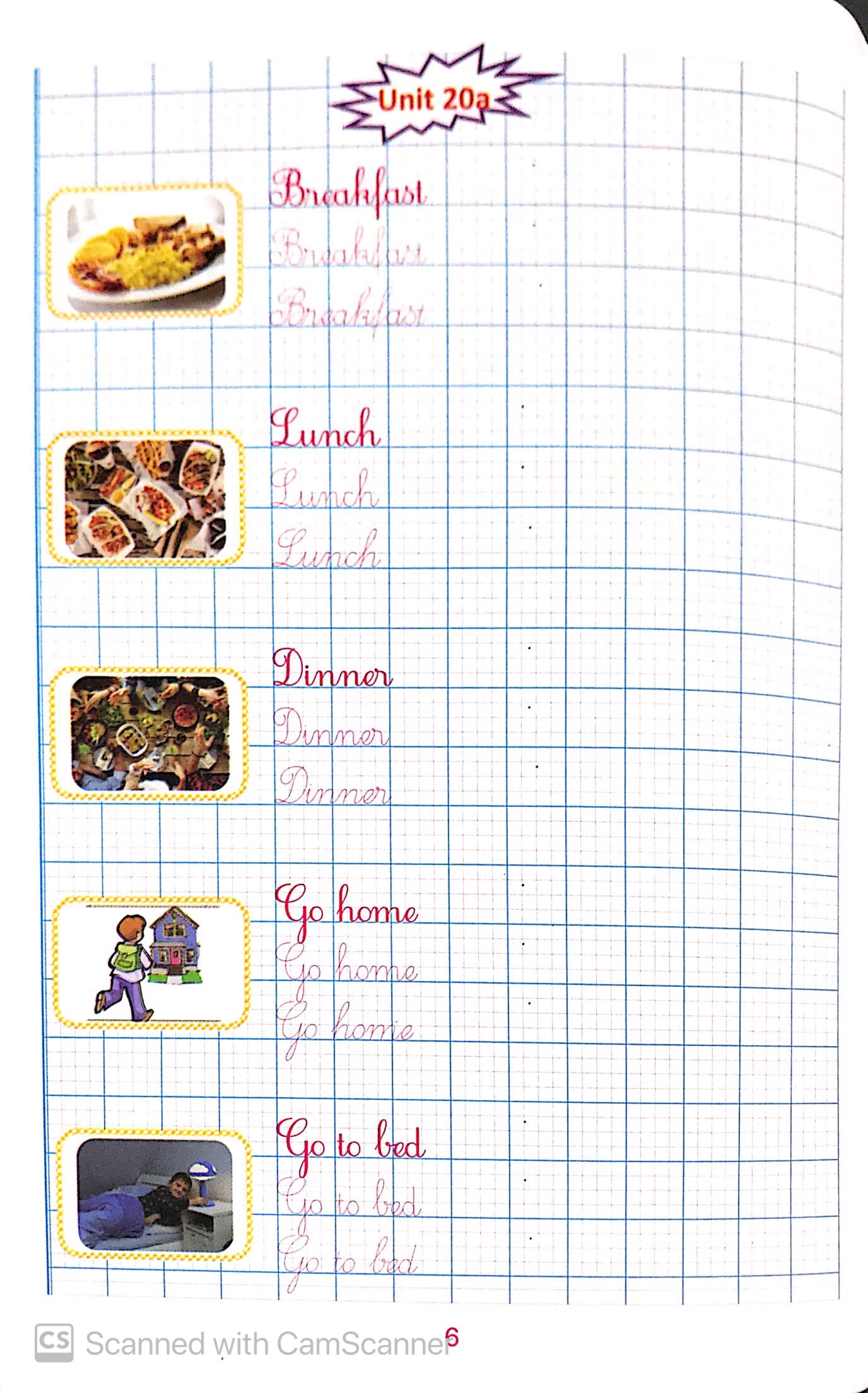 bộ luyện viết tiếng anh trình bày trên giấy ô li dành cho học sinh lớp 4 tập 2