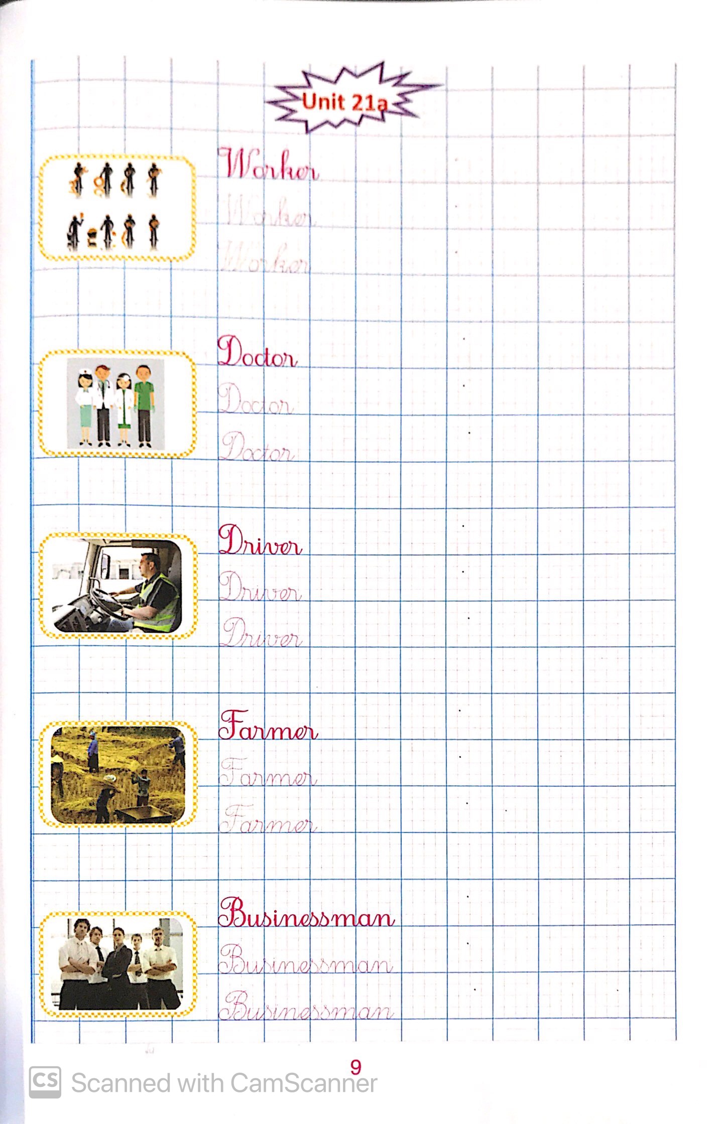 bộ luyện viết tiếng anh trình bày trên giấy ô li dành cho học sinh lớp 4 tập 2