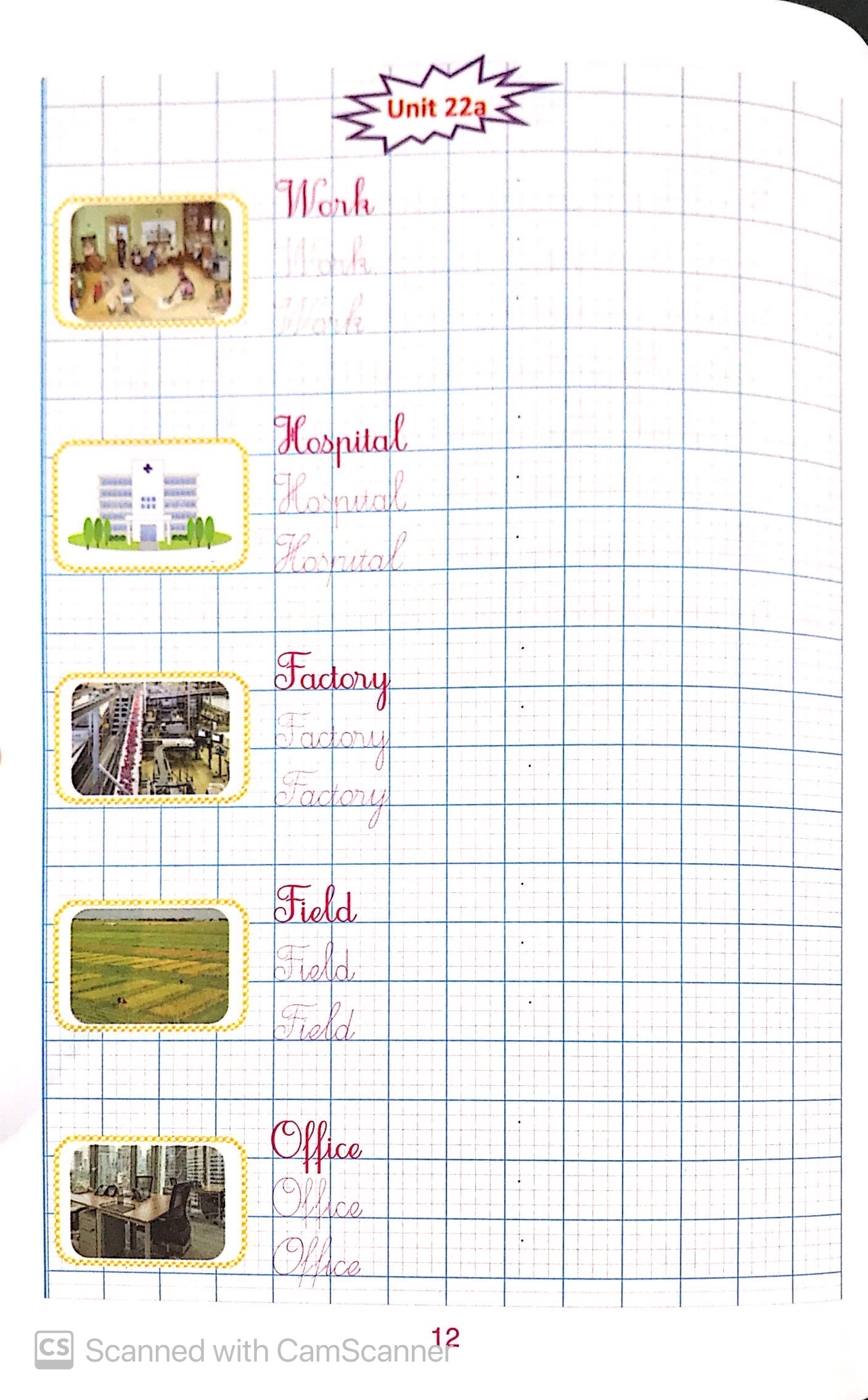 bộ luyện viết tiếng anh trình bày trên giấy ô li dành cho học sinh lớp 4 tập 2