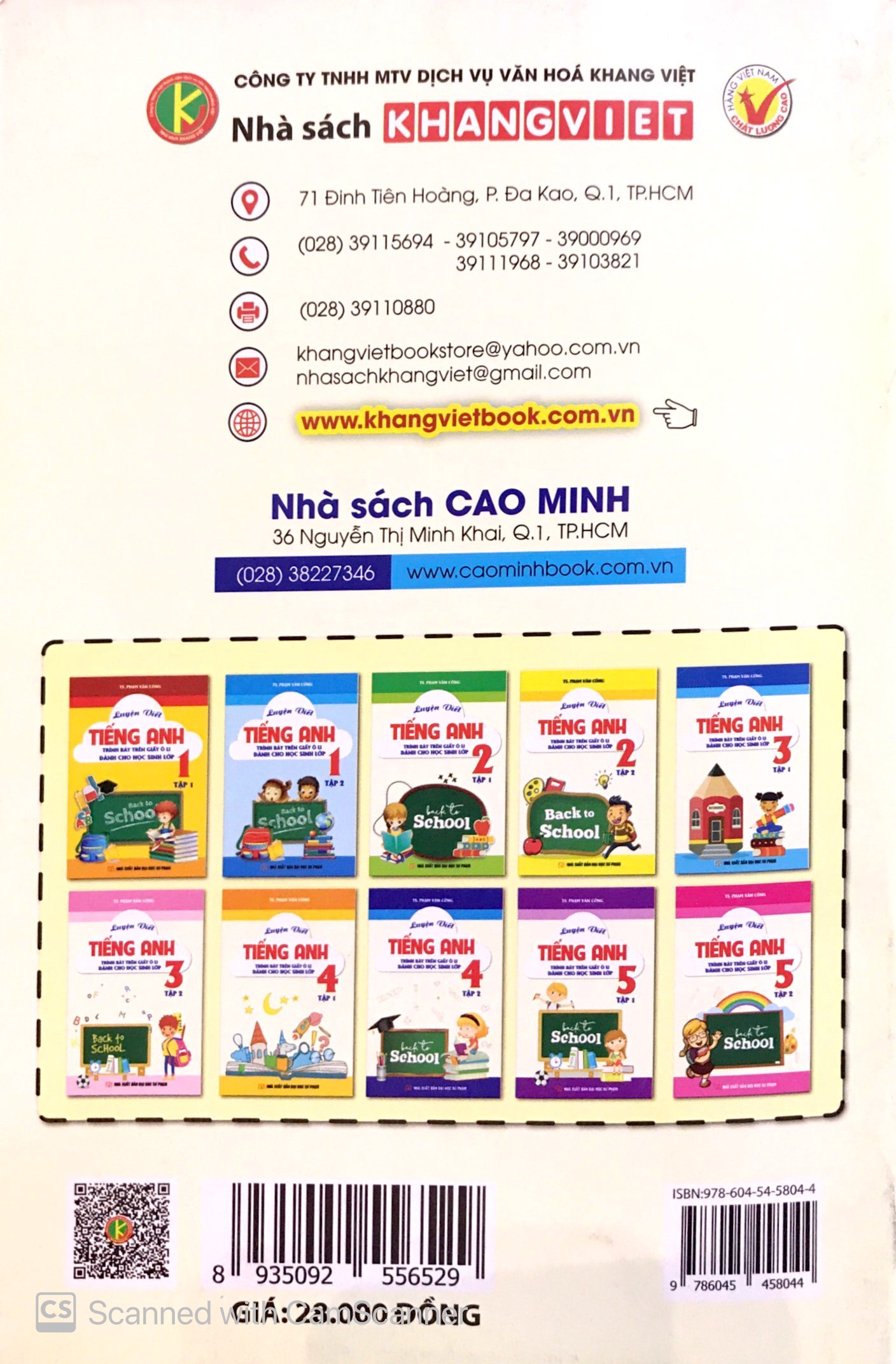 bộ luyện viết tiếng anh trình bày trên giấy ô li dành cho học sinh lớp 4 tập 2