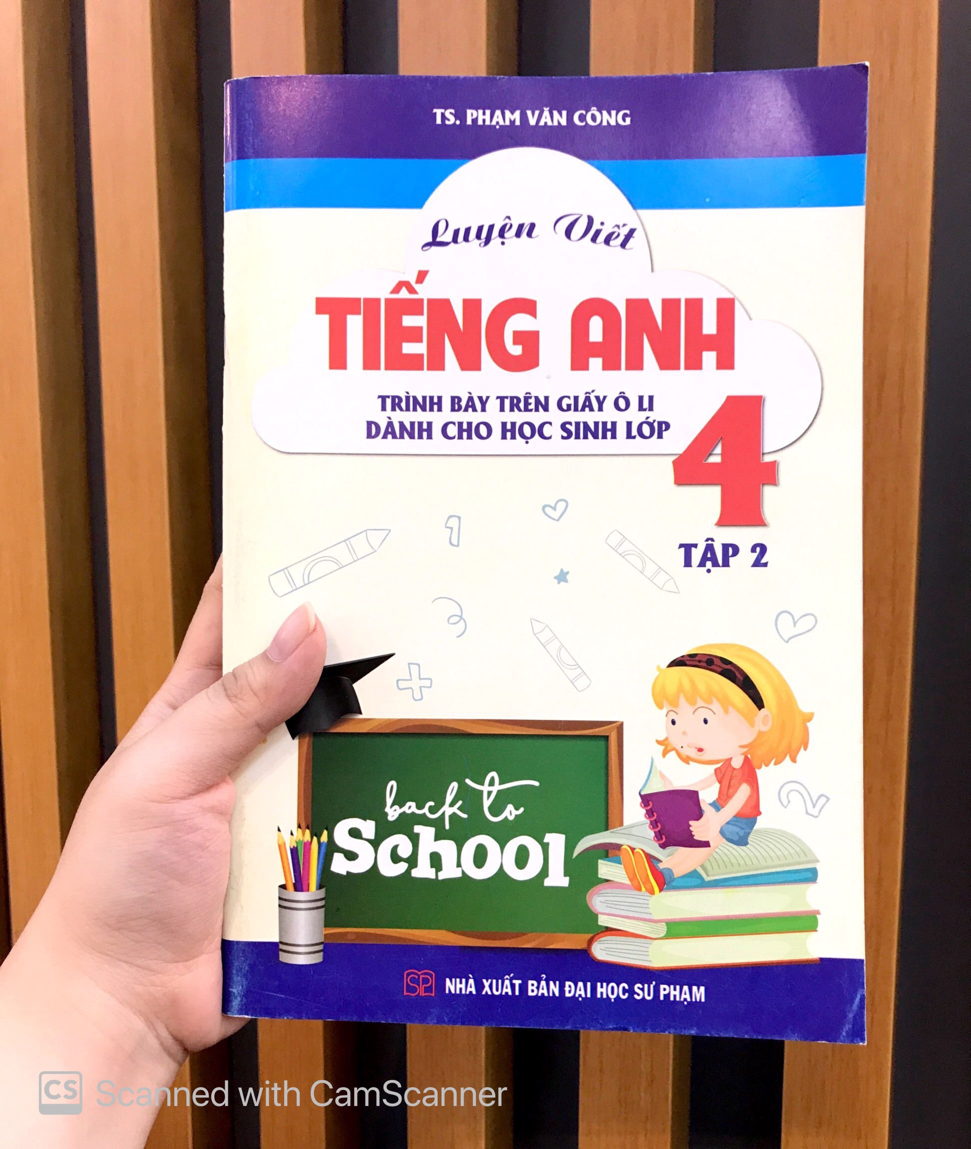bộ luyện viết tiếng anh trình bày trên giấy ô li dành cho học sinh lớp 4 tập 2