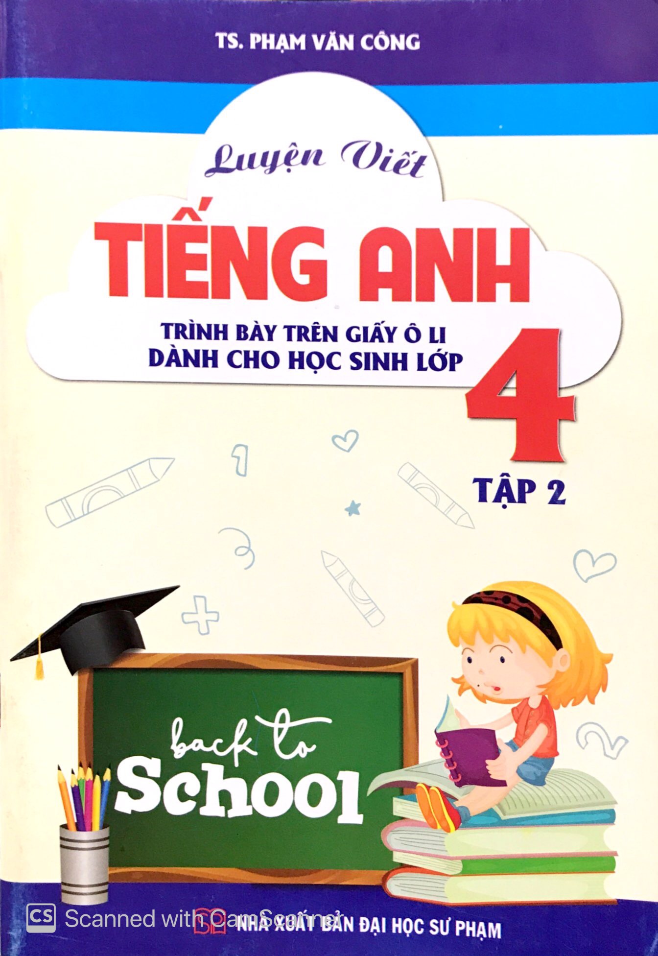 bộ luyện viết tiếng anh trình bày trên giấy ô li dành cho học sinh lớp 4 tập 2