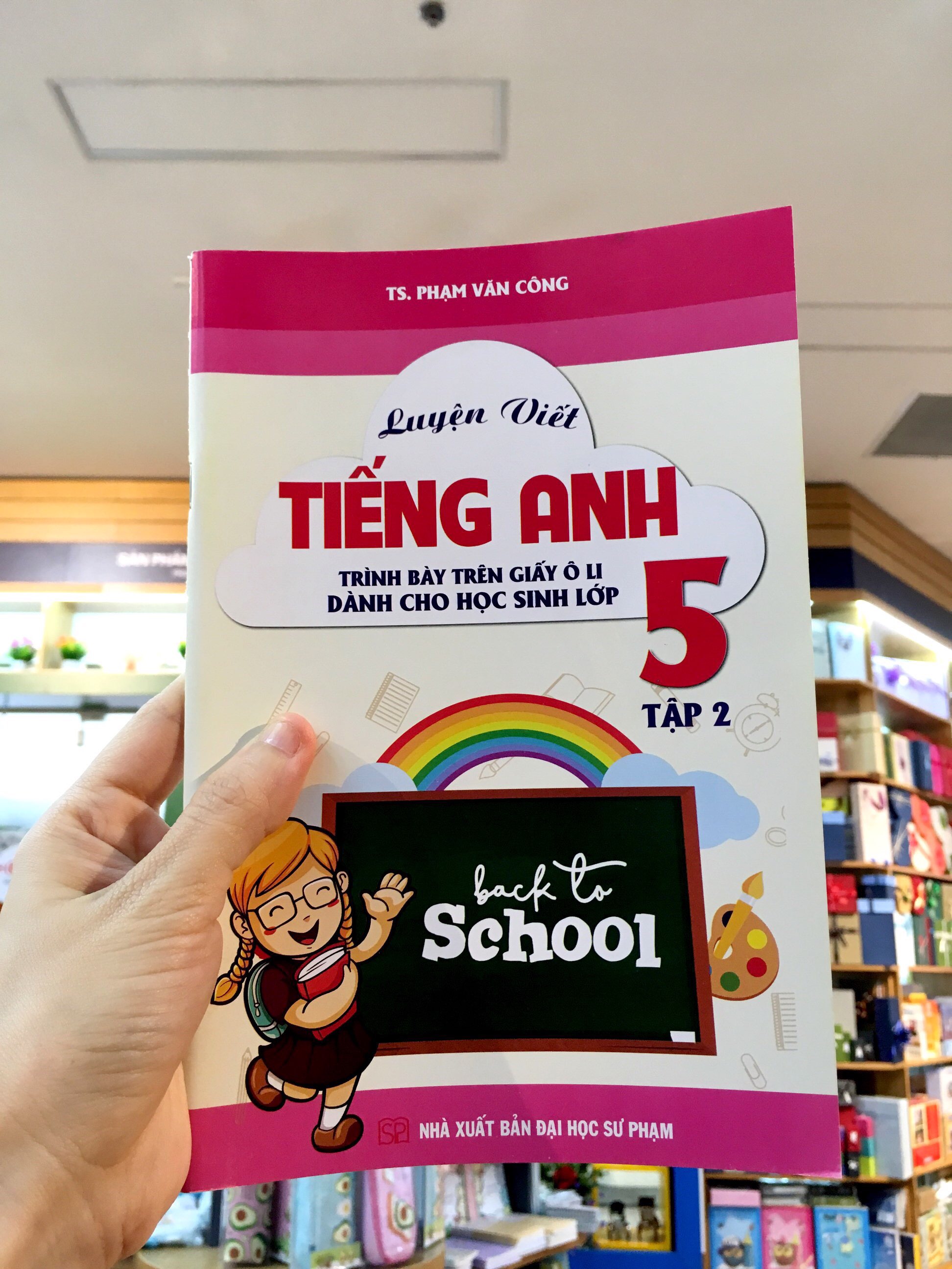 bộ luyện viết tiếng anh trình bày trên giấy ô li dành cho học sinh lớp 5 - tập 2