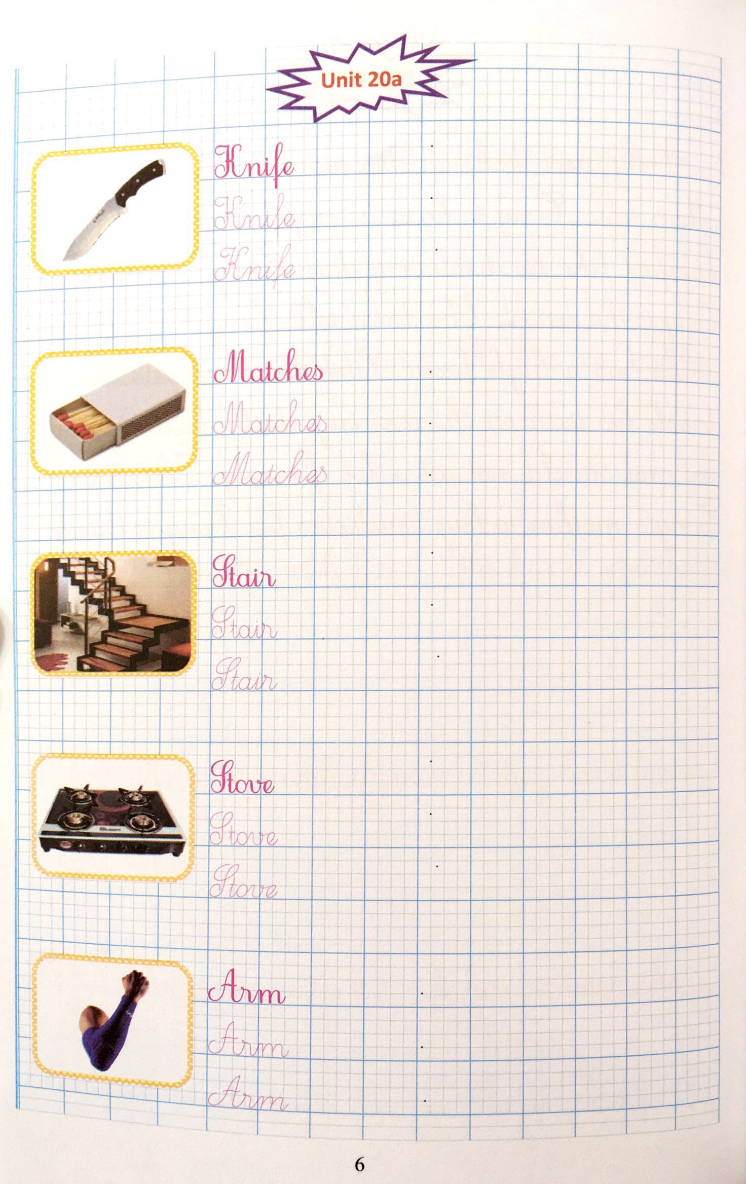 bộ luyện viết tiếng anh trình bày trên giấy ô li dành cho học sinh lớp 5 - tập 2