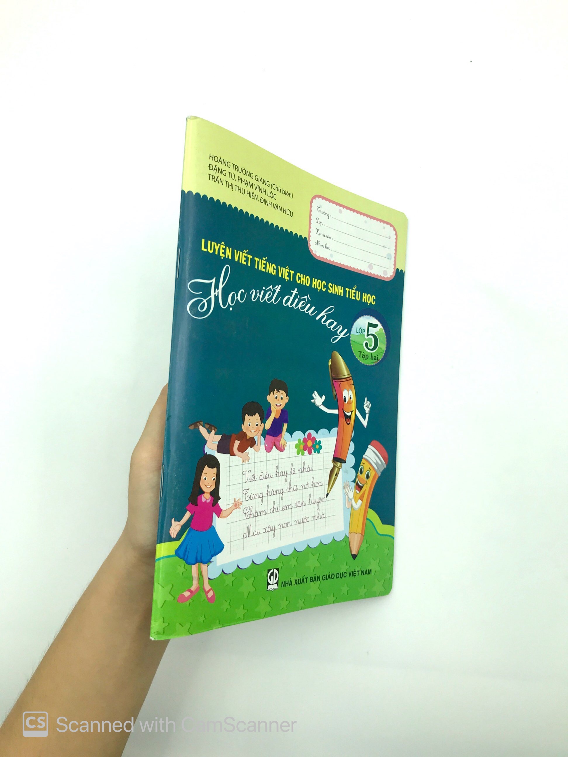 bộ luyện viết tiếng việt cho học sinh tiểu học - học viết điều hay lớp 5 - tập 2