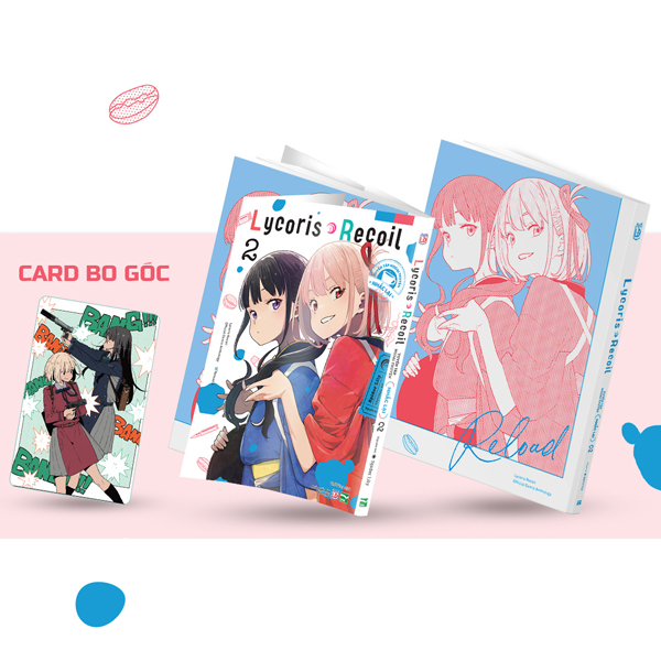 Bo
						
										
										Lycoris Recoil - Tuyen Tap Ngoai Truyen “Nhac Lai” - Tap 2 - Ban Dac Biet - Tang Kem Card Bo Goc 2 Mat