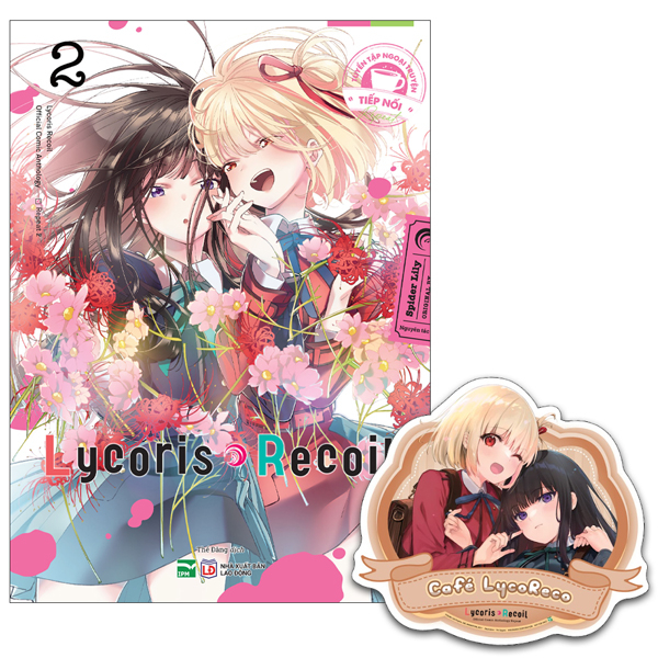 Bo
						
										
										Lycoris Recoil - Tuyen Tap Ngoai Truyen “Tiep Noi” - Tap 2 - Ban Dac Biet - Tang Kem Bookmark Be Hinh