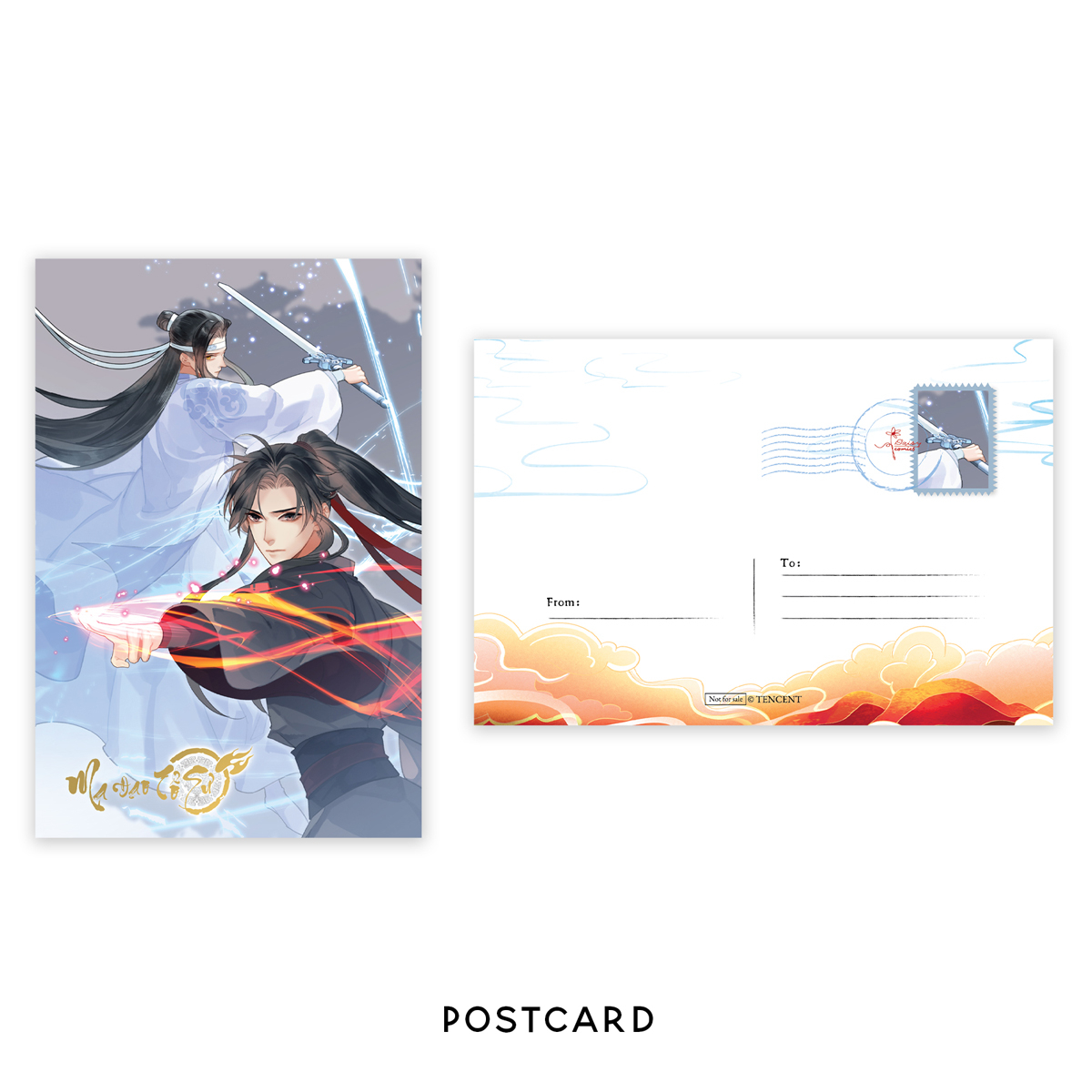 bộ ma đạo tổ sư - bản truyện tranh - tập 4 - tặng kèm postcard 2 mặt bồi cứng