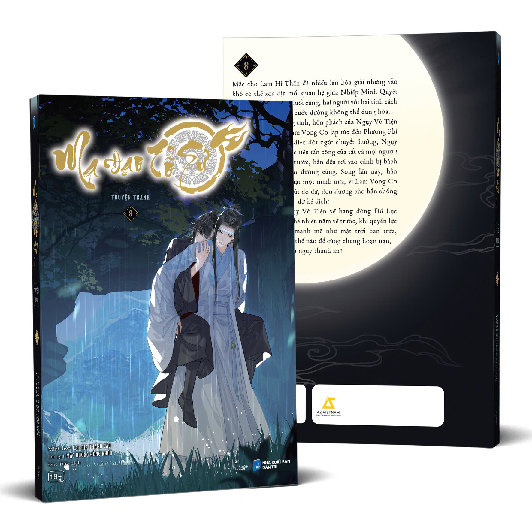 Bo
						
										
										Ma Dao To Su - Ban Truyen Tranh - Tap 8 - Tang Kem Bookmark Be