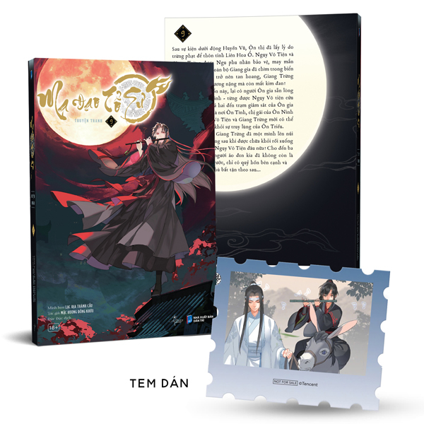 Bo
Ma Dao To Su - Ban Truyen Tranh - Tap 9 - Tang Kem Sticker Tem