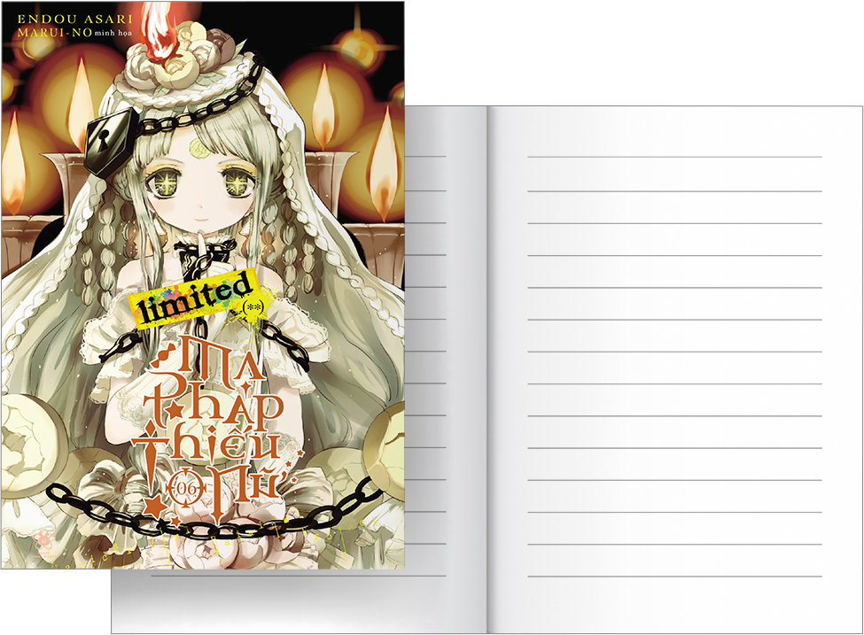 bộ ma pháp thiếu nữ - tập 6 - bản đặc biệt - tặng kèm bookmark + postcard + sổ tay