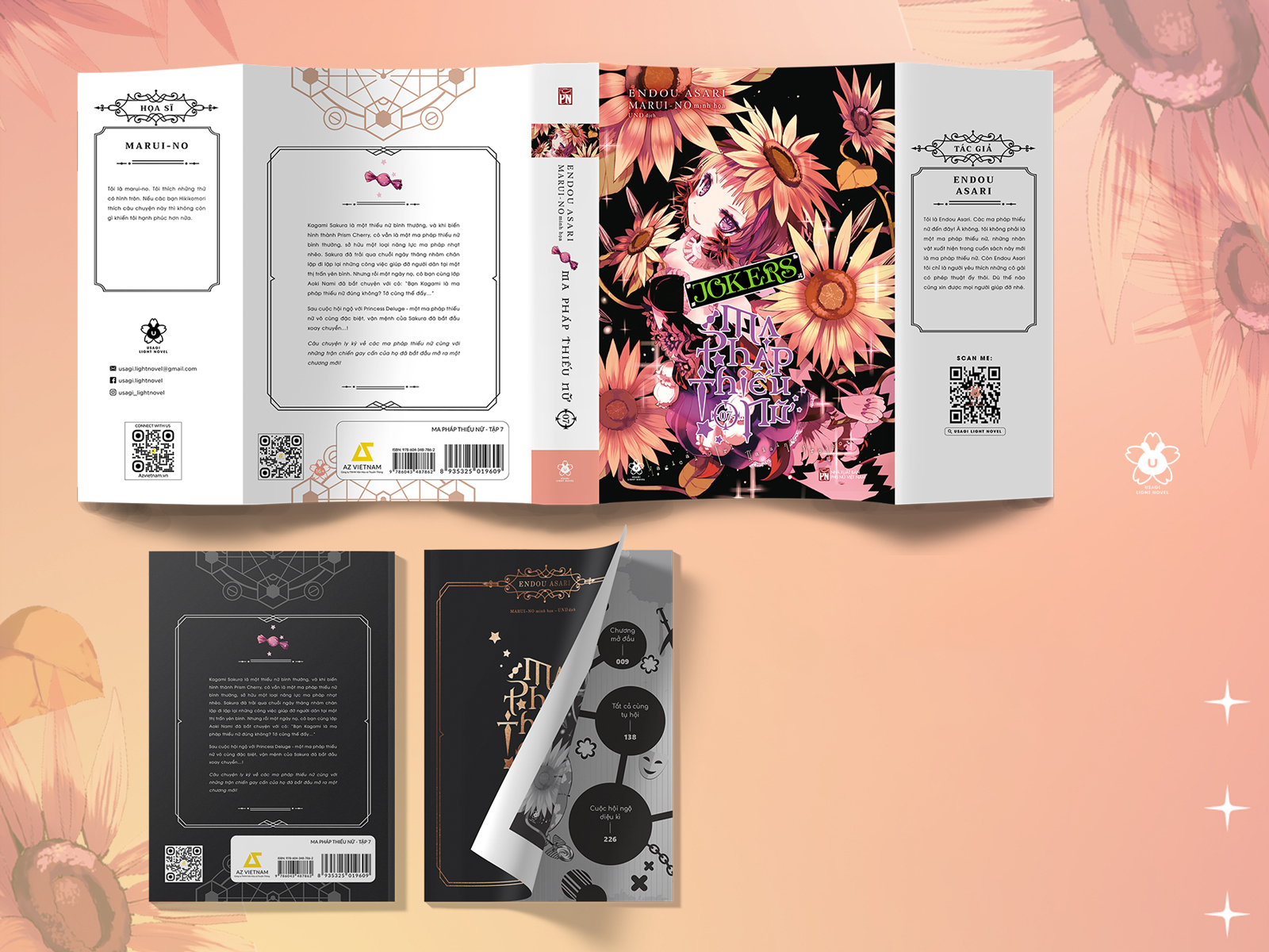 bộ ma pháp thiếu nữ - tập 7 - tặng kèm bookmark + postcard