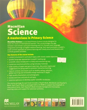 bộ macmillan science 3: workbook