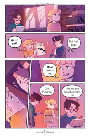 bộ magic tree house #3: mummies in the morning graphic novel