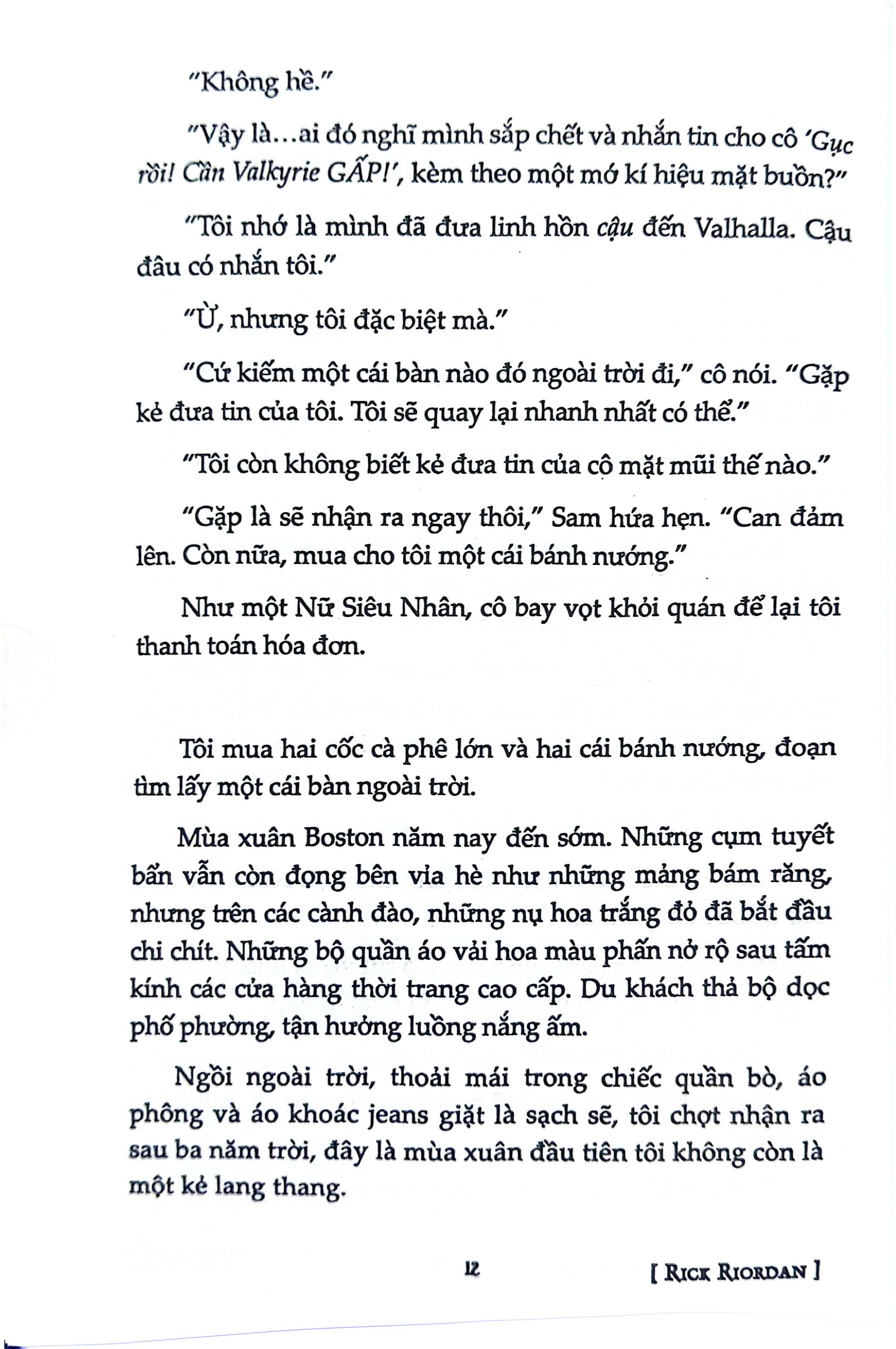 bộ magnus chase và các vị thần của asgard - phần 2: chiếc búa của thần thor (tái bản 2020)
