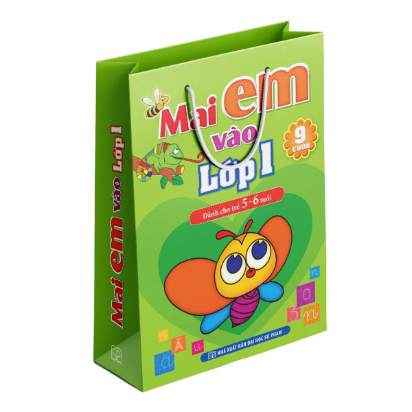 Bo
Mai Em Vao Lop 1 - Danh Cho Tre 5-6 Tuoi (Bo Tui 9 Cuon) (Tai Ban 2024)